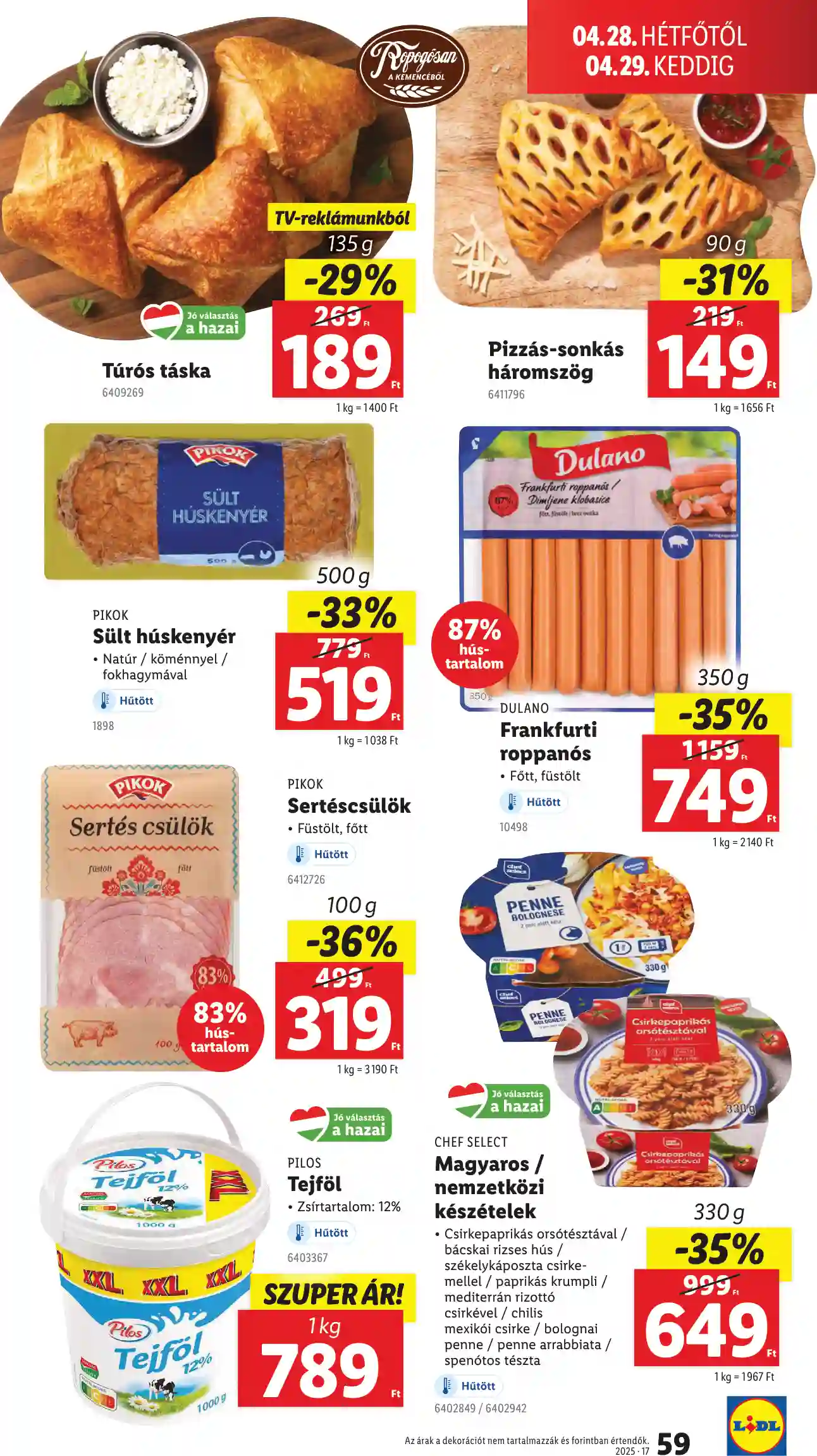 Lidl akciós újság 17. hét (Érvényes 04.24-től) (55 oldal)