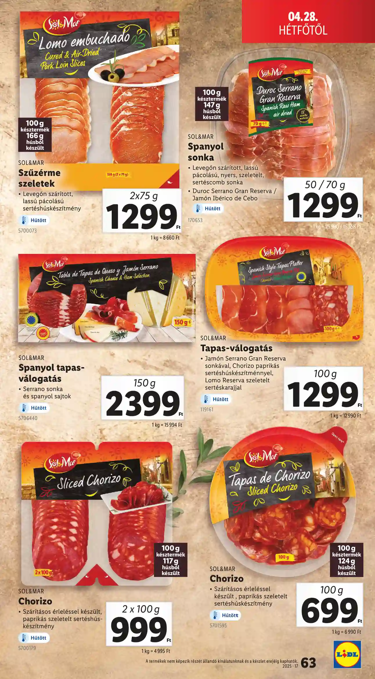 Lidl akciós újság 17. hét (Érvényes 04.24-től) (60 oldal)