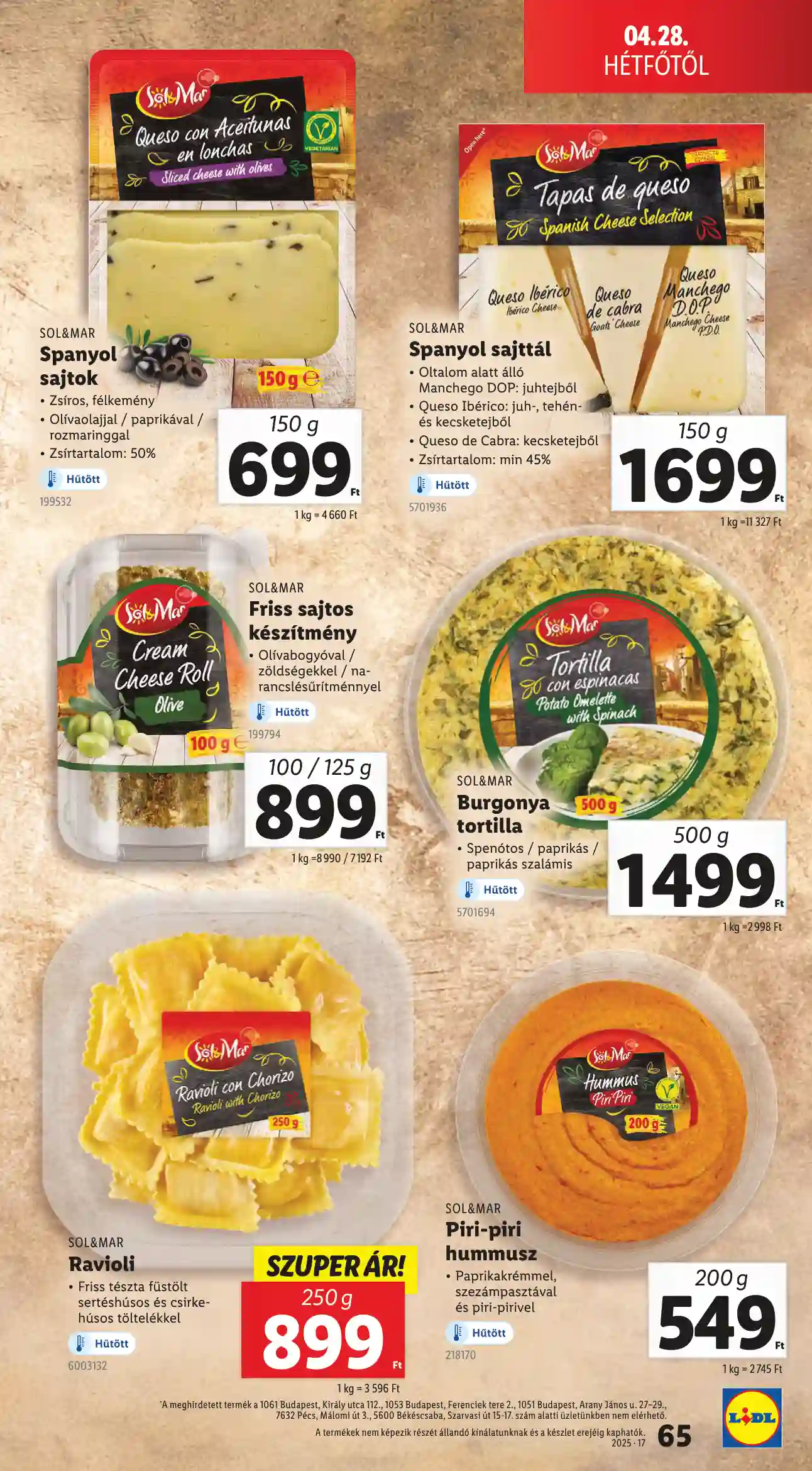 Lidl akciós újság 17. hét (Érvényes 04.24-től) (62 oldal)