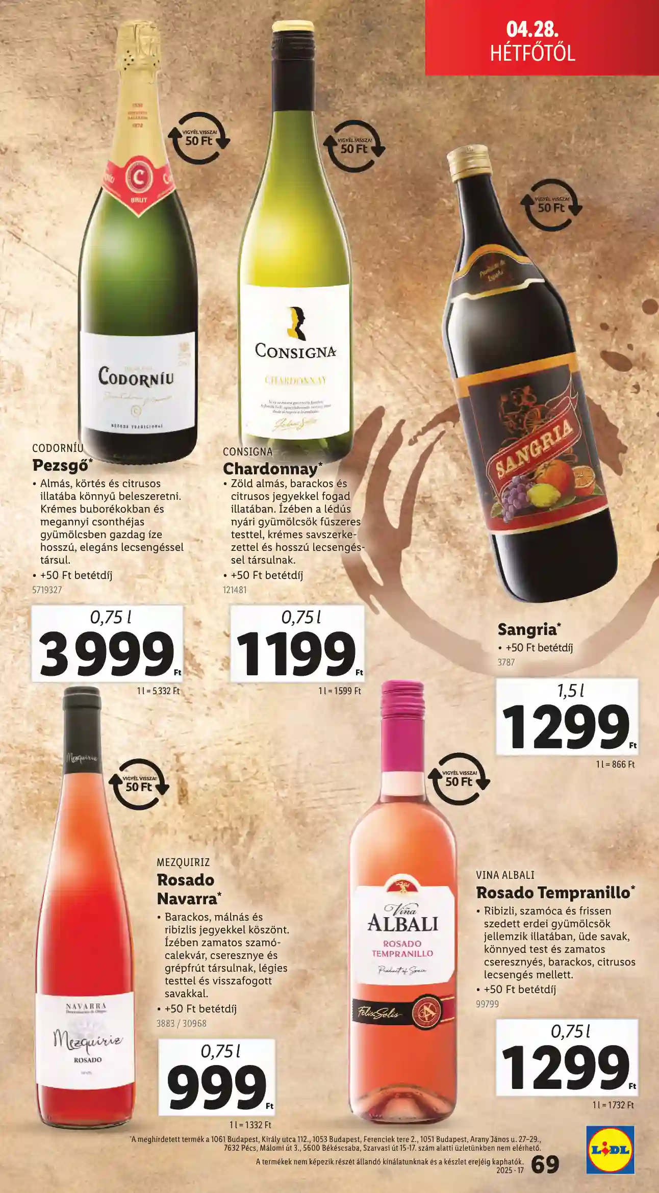 Lidl akciós újság 17. hét (Érvényes 04.24-től) (66 oldal)