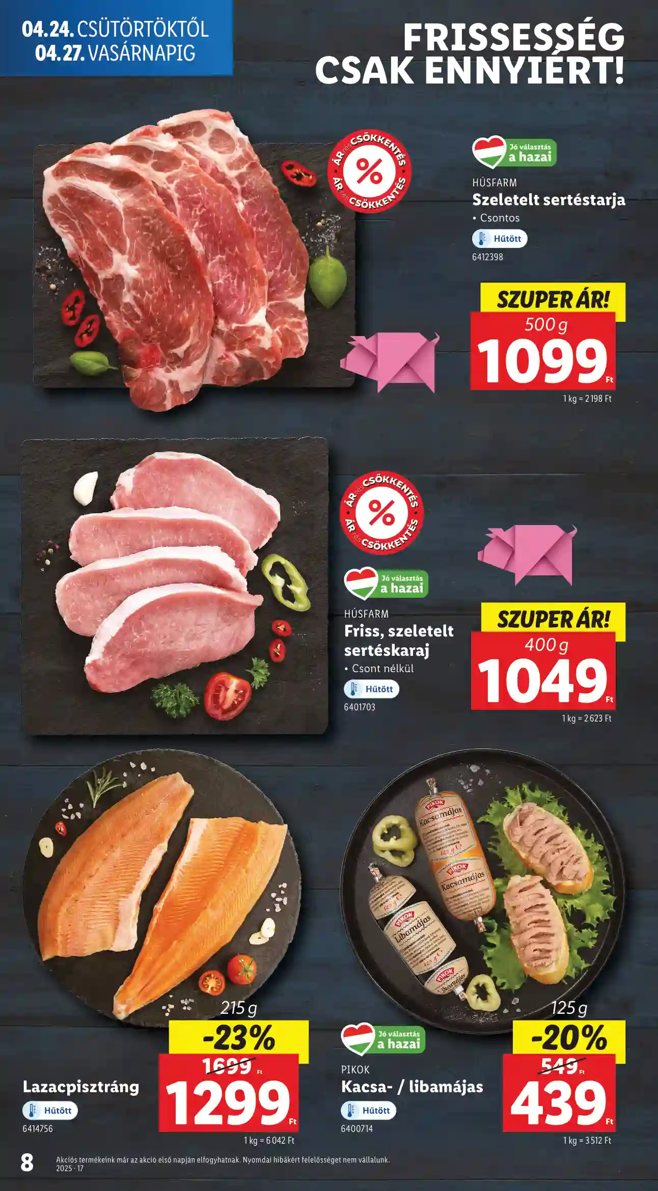 Lidl akciós újság 17. hét (Érvényes 04.24-től) (68 oldal)