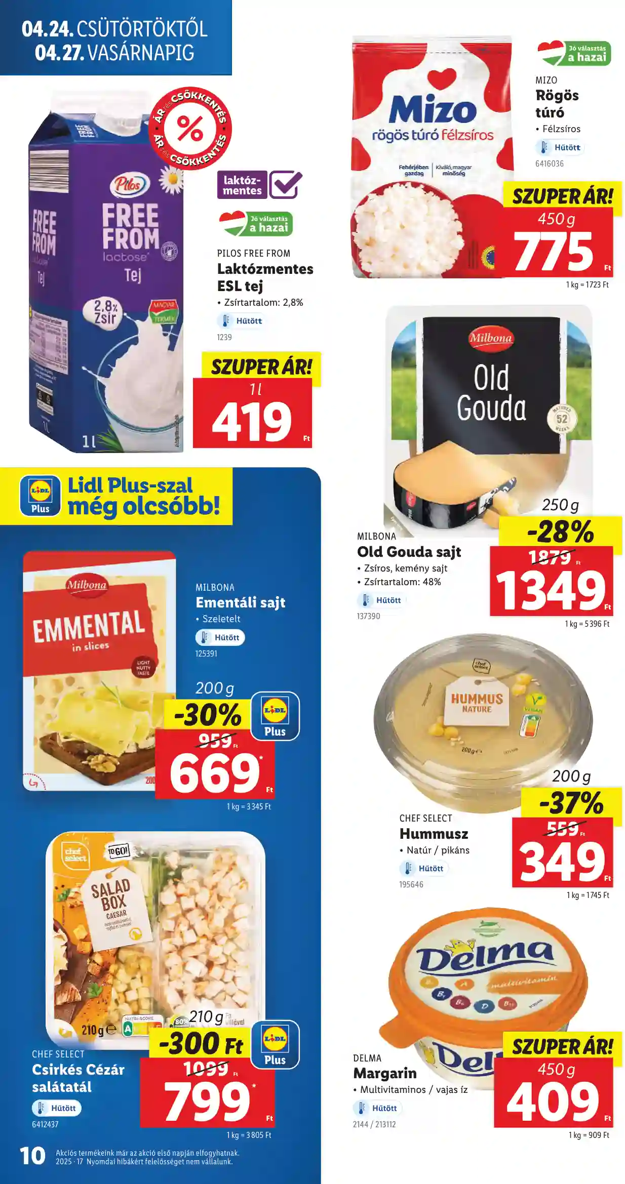 Lidl akciós újság 17. hét (Érvényes 04.24-től) (72 oldal)