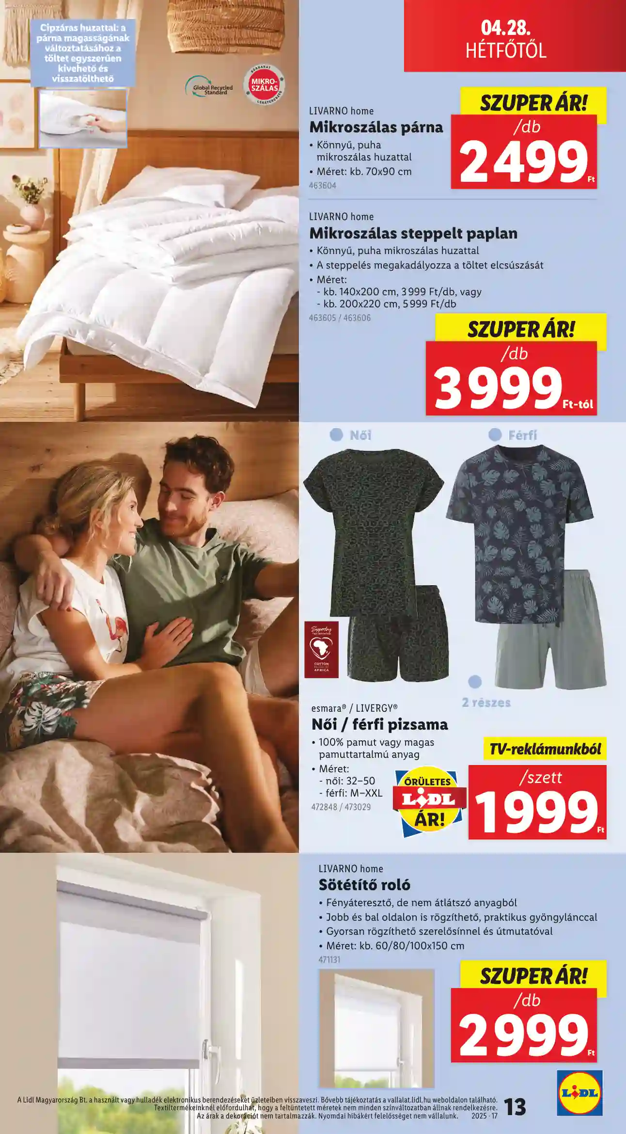 Lidl akciós újság 17. hét (Érvényes 04.24-től) (5 oldal)