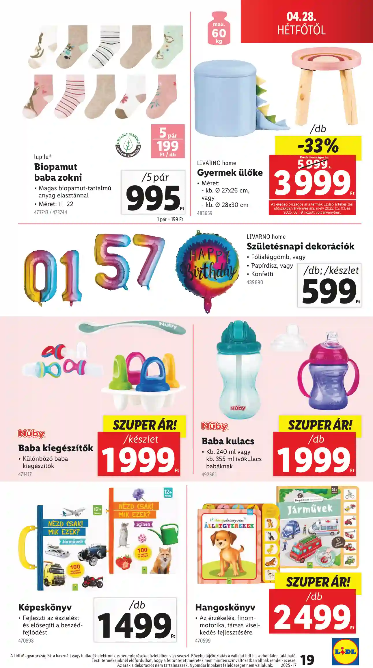 Lidl akciós újság 17. hét (Érvényes 04.24-től) (11 oldal)