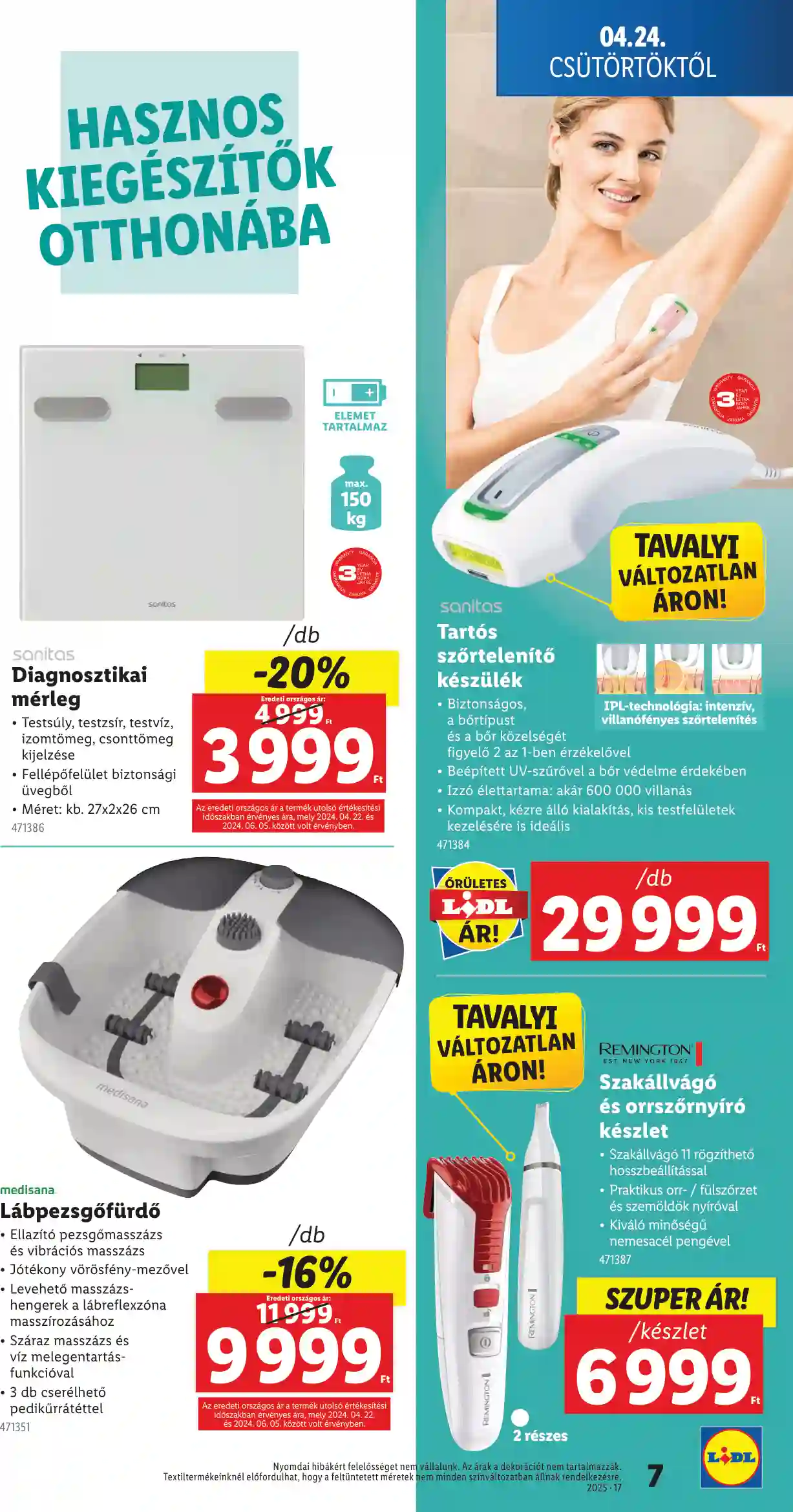 Lidl akciós újság 17. hét (Érvényes 04.24-től) (16 oldal)