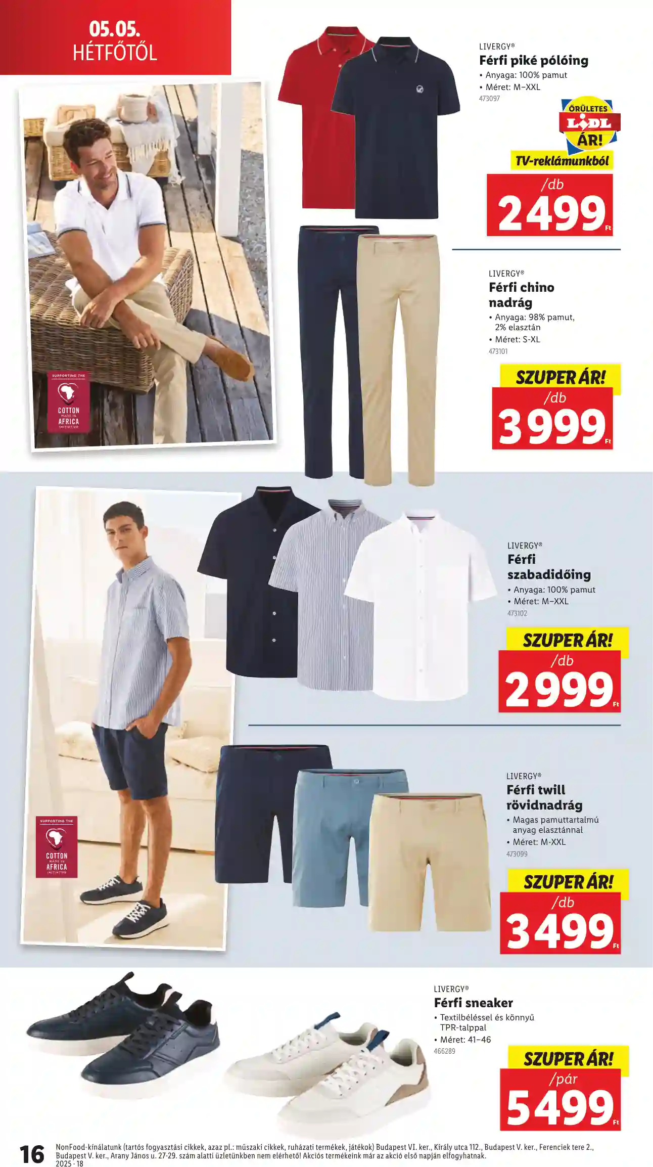 Lidl akciós újság 18. hét (Érvényes 04.30-tól) (8 oldal)