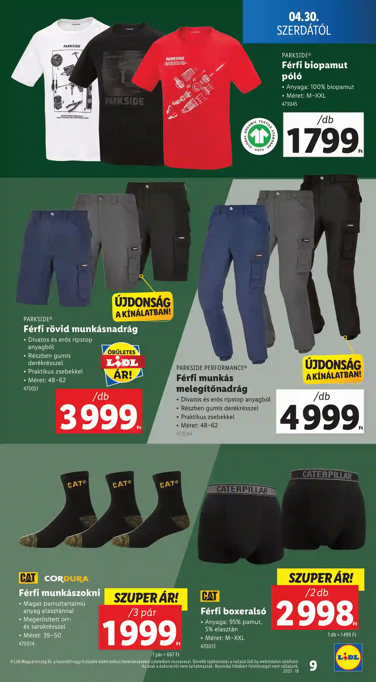Lidl akciós újság 18. hét (Érvényes 04.30-tól) (22 oldal)