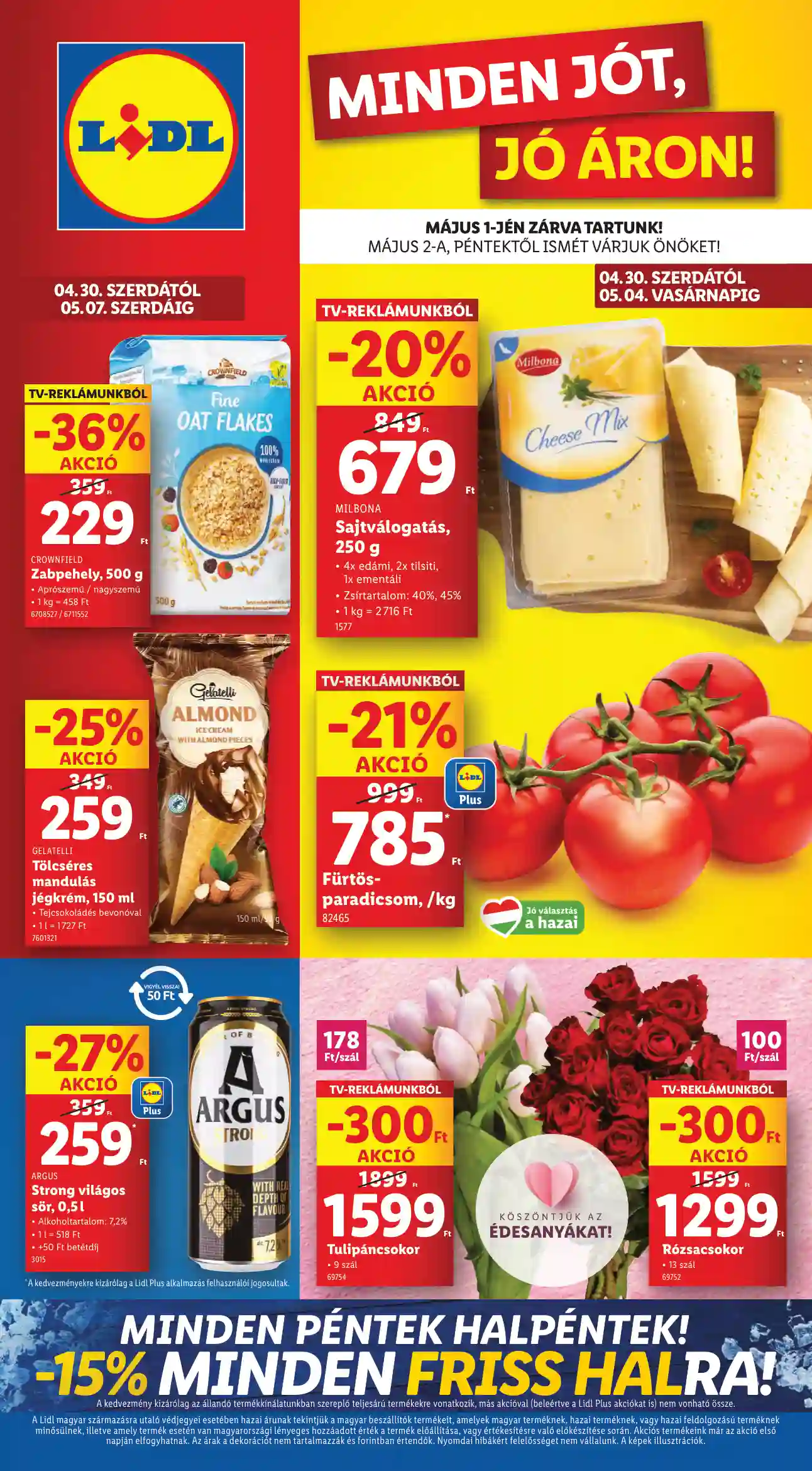 LIDL AKCIÓS ÚJSÁG 18. HÉT (ÉRVÉNYES 04.30-TÓL) (1 oldal)