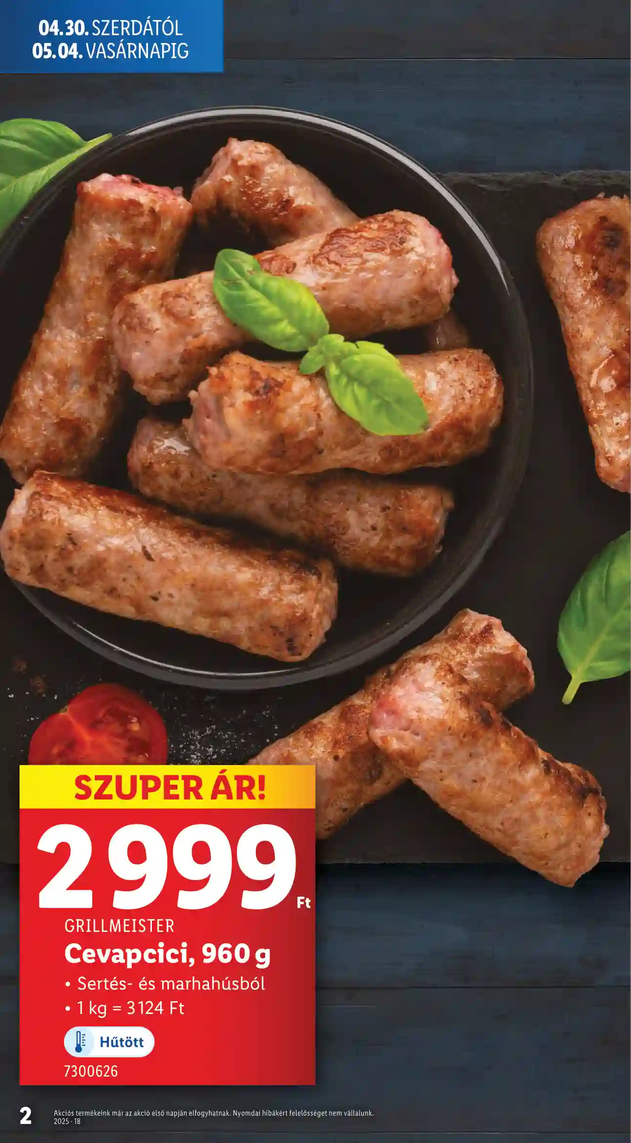 LIDL AKCIÓS ÚJSÁG 18. HÉT (ÉRVÉNYES 04.30-TÓL) (2 oldal)