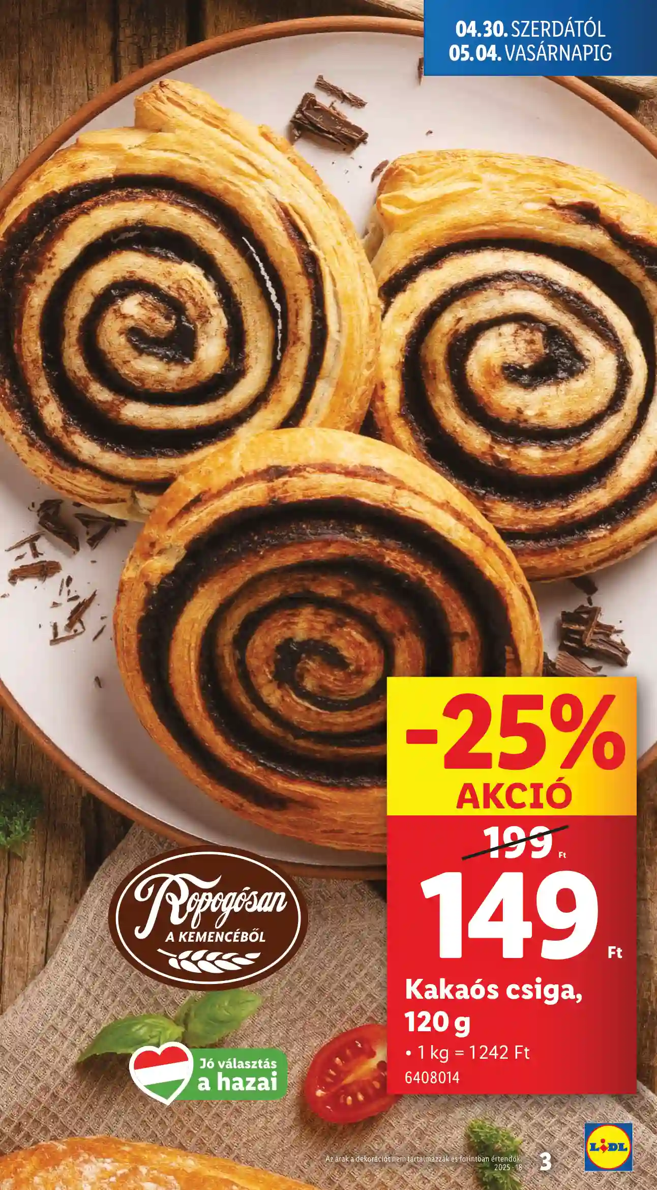 LIDL AKCIÓS ÚJSÁG 18. HÉT (ÉRVÉNYES 04.30-TÓL) (13 oldal)