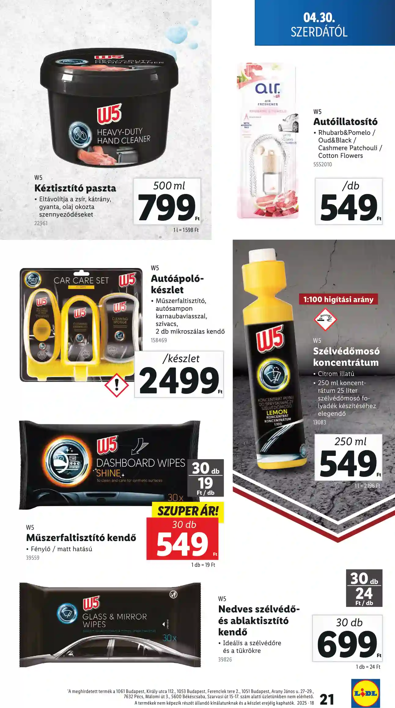 LIDL AKCIÓS ÚJSÁG 18. HÉT (ÉRVÉNYES 04.30-TÓL) (14 oldal)