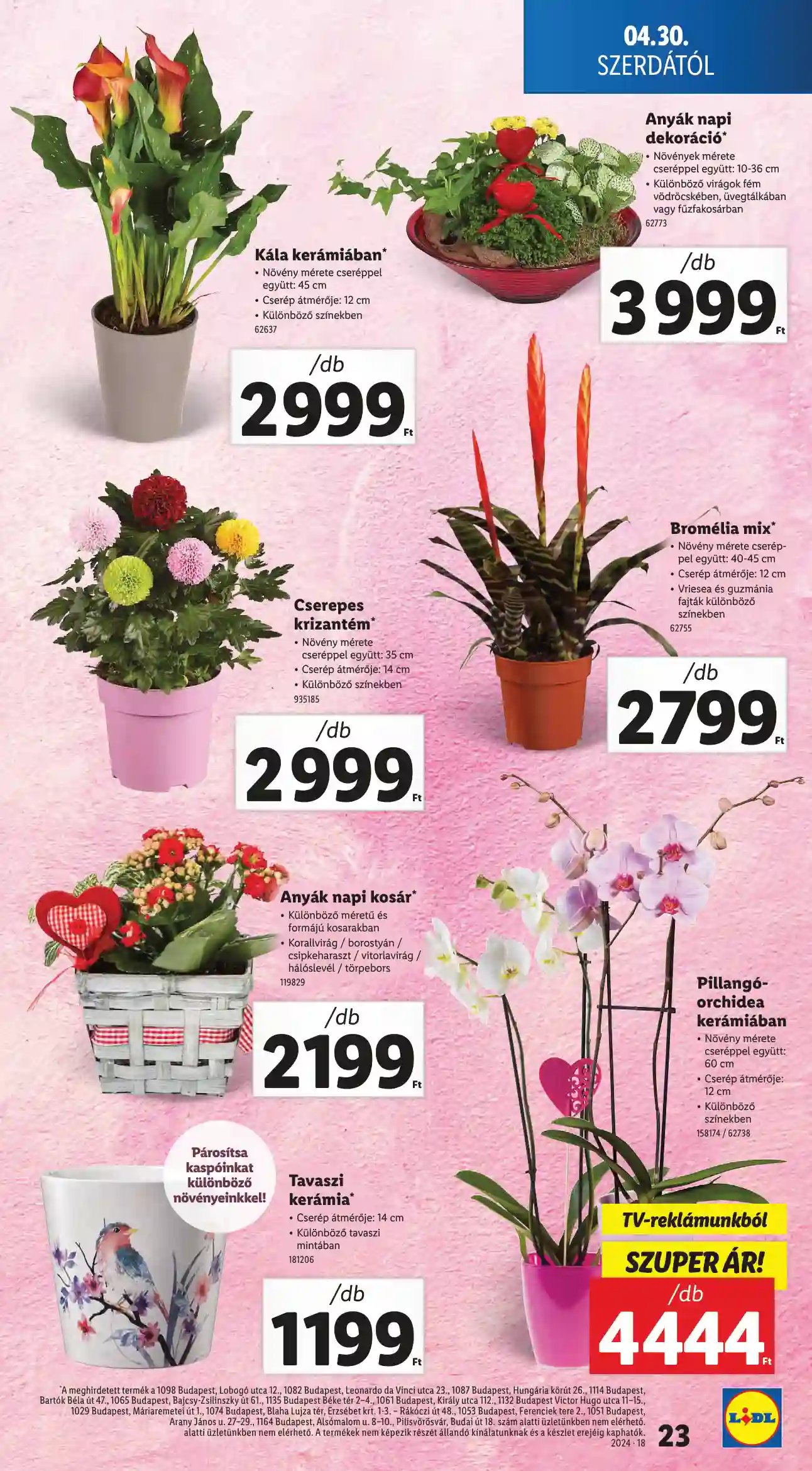 LIDL AKCIÓS ÚJSÁG 18. HÉT (ÉRVÉNYES 04.30-TÓL) (16 oldal)