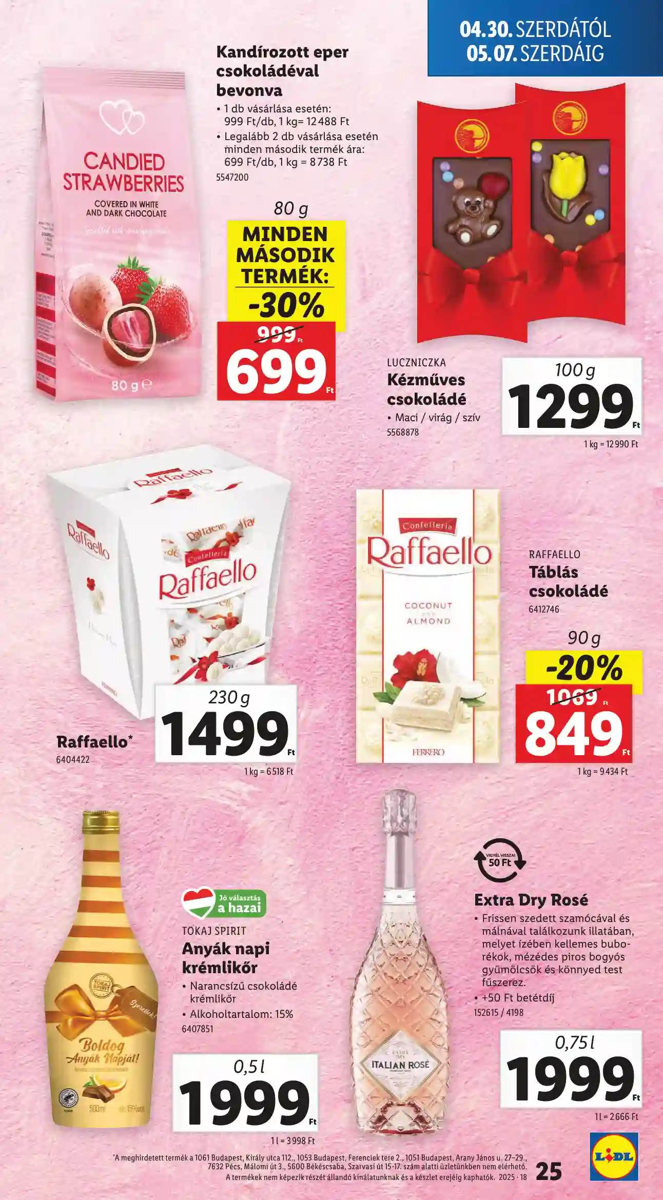 LIDL AKCIÓS ÚJSÁG 18. HÉT (ÉRVÉNYES 04.30-TÓL) (18 oldal)