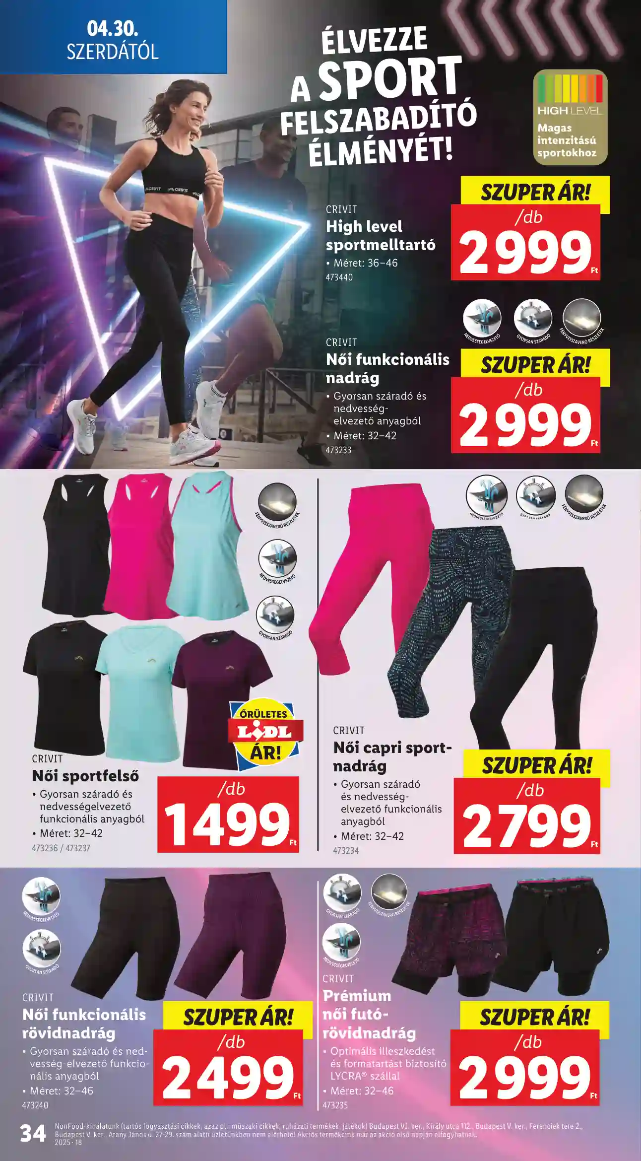 LIDL AKCIÓS ÚJSÁG 18. HÉT (ÉRVÉNYES 04.30-TÓL) (28 oldal)