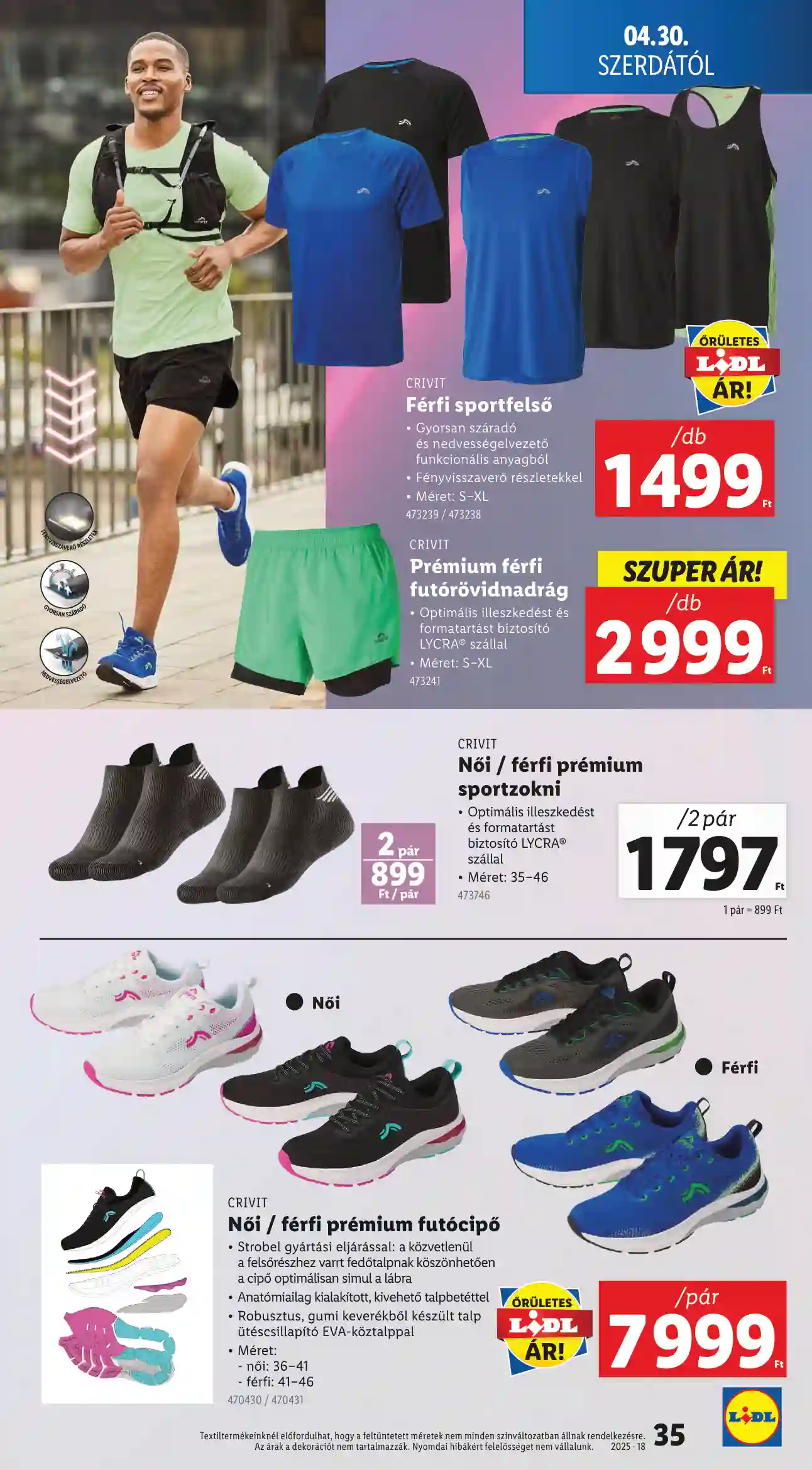 LIDL AKCIÓS ÚJSÁG 18. HÉT (ÉRVÉNYES 04.30-TÓL) (29 oldal)