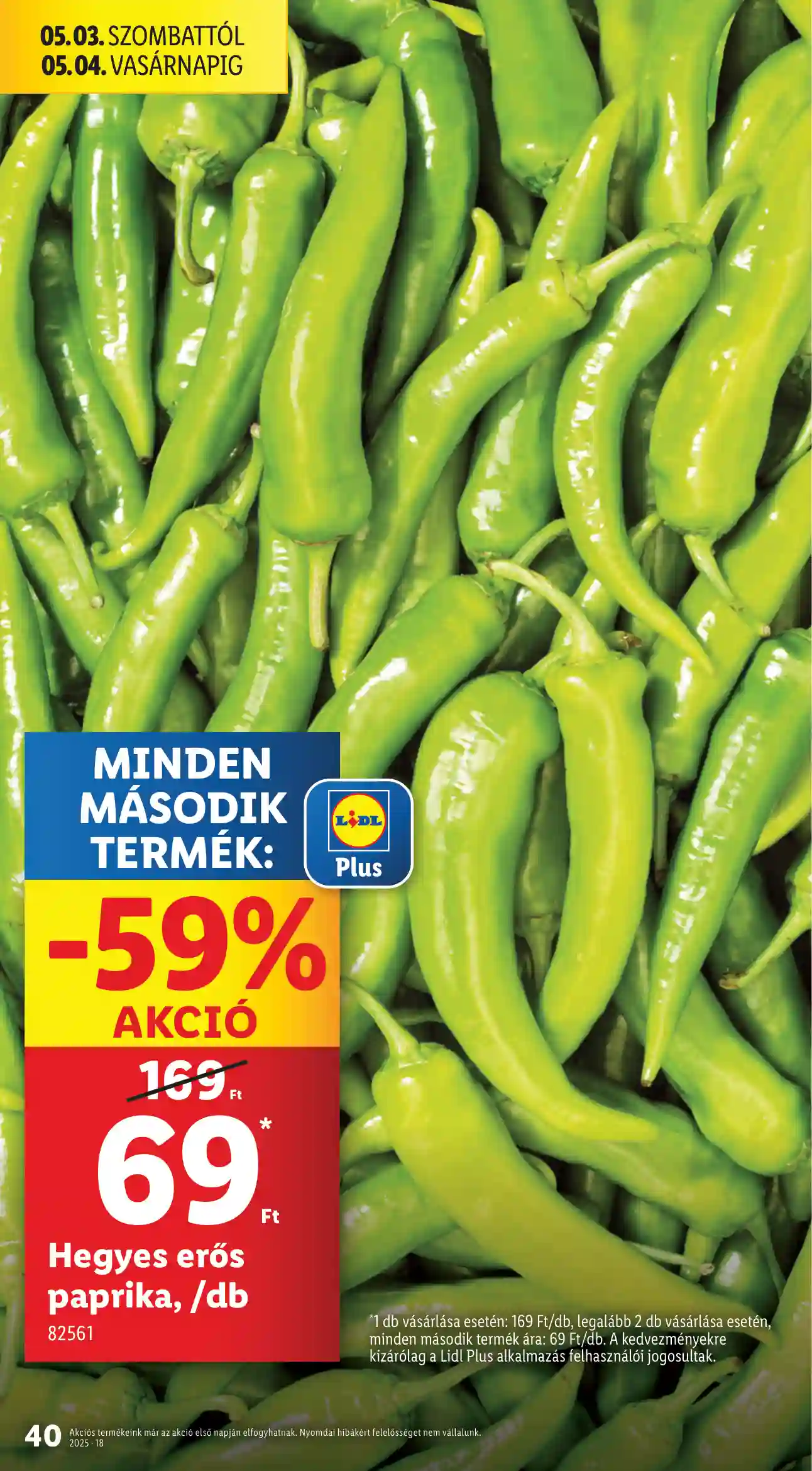 LIDL AKCIÓS ÚJSÁG 18. HÉT (ÉRVÉNYES 04.30-TÓL) (34 oldal)