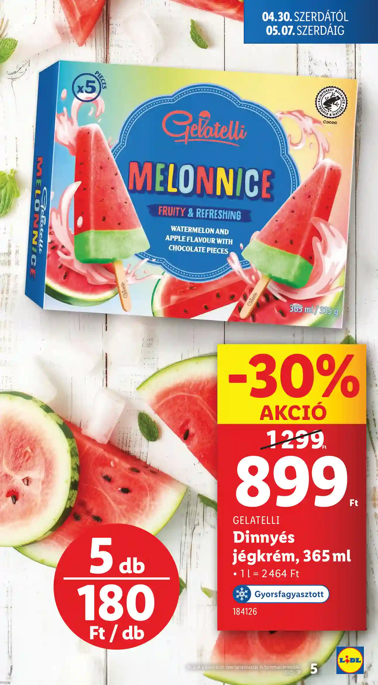 LIDL AKCIÓS ÚJSÁG 18. HÉT (ÉRVÉNYES 04.30-TÓL) (35 oldal)