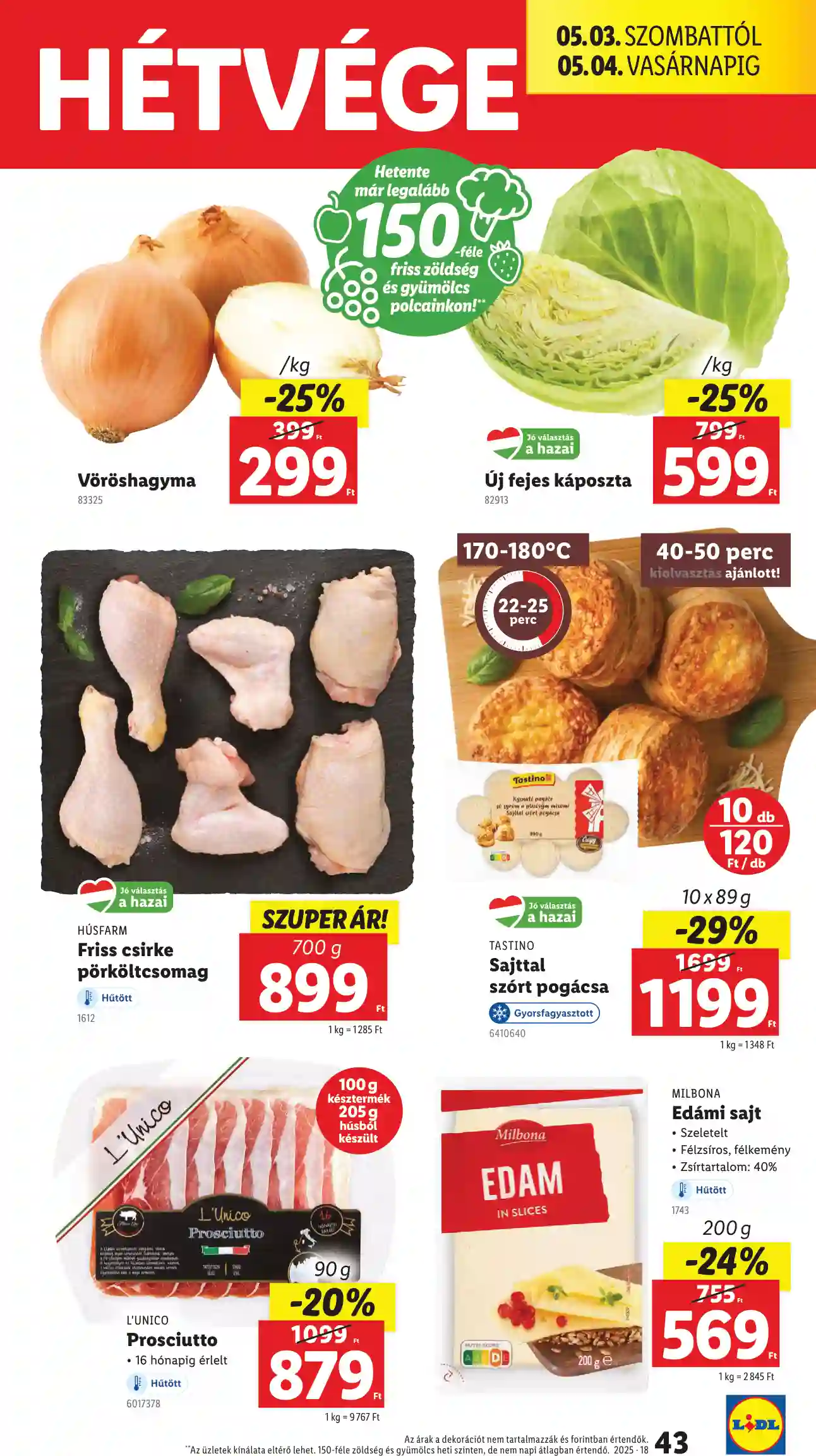 LIDL AKCIÓS ÚJSÁG 18. HÉT (ÉRVÉNYES 04.30-TÓL) (38 oldal)