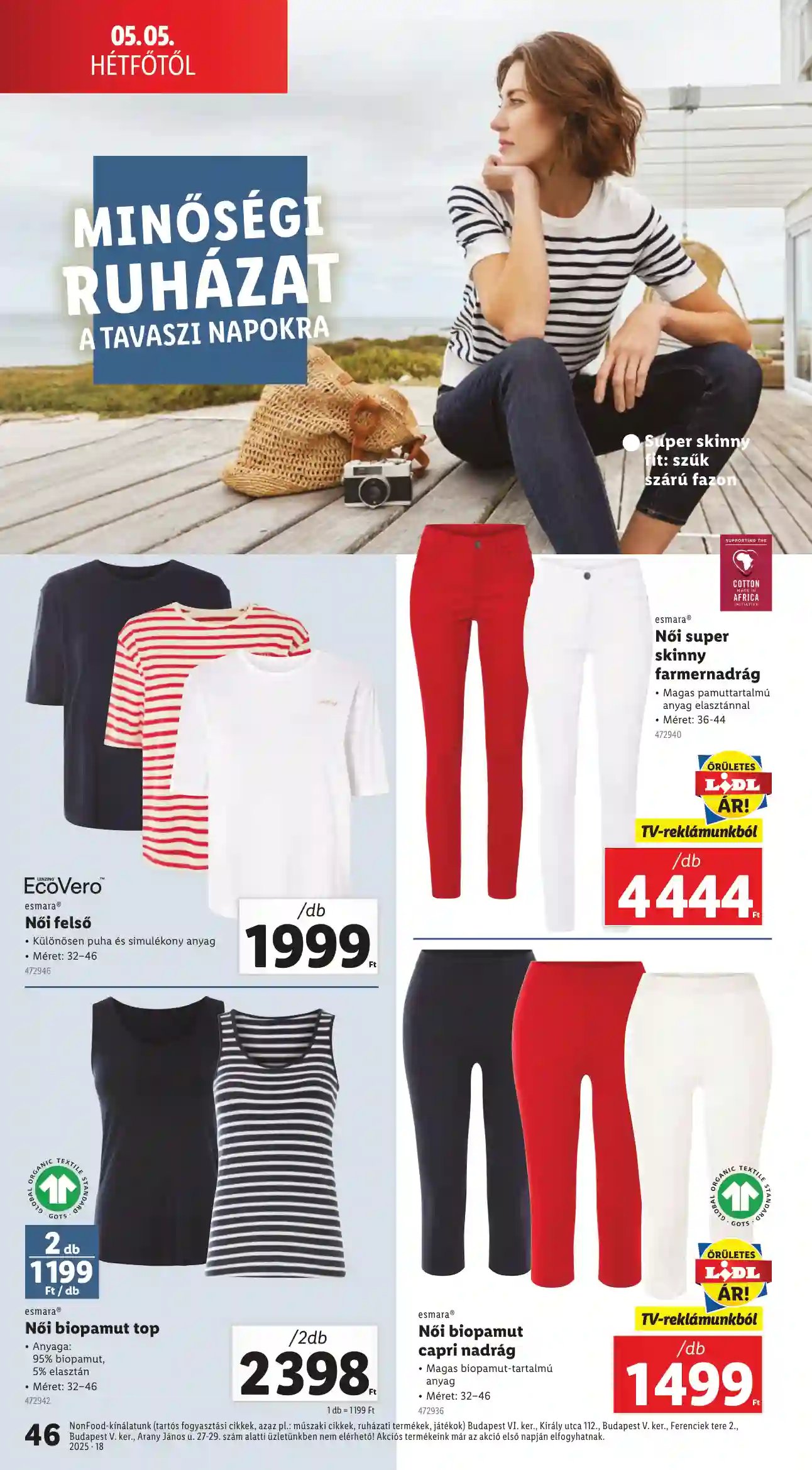 LIDL AKCIÓS ÚJSÁG 18. HÉT (ÉRVÉNYES 04.30-TÓL) (41 oldal)