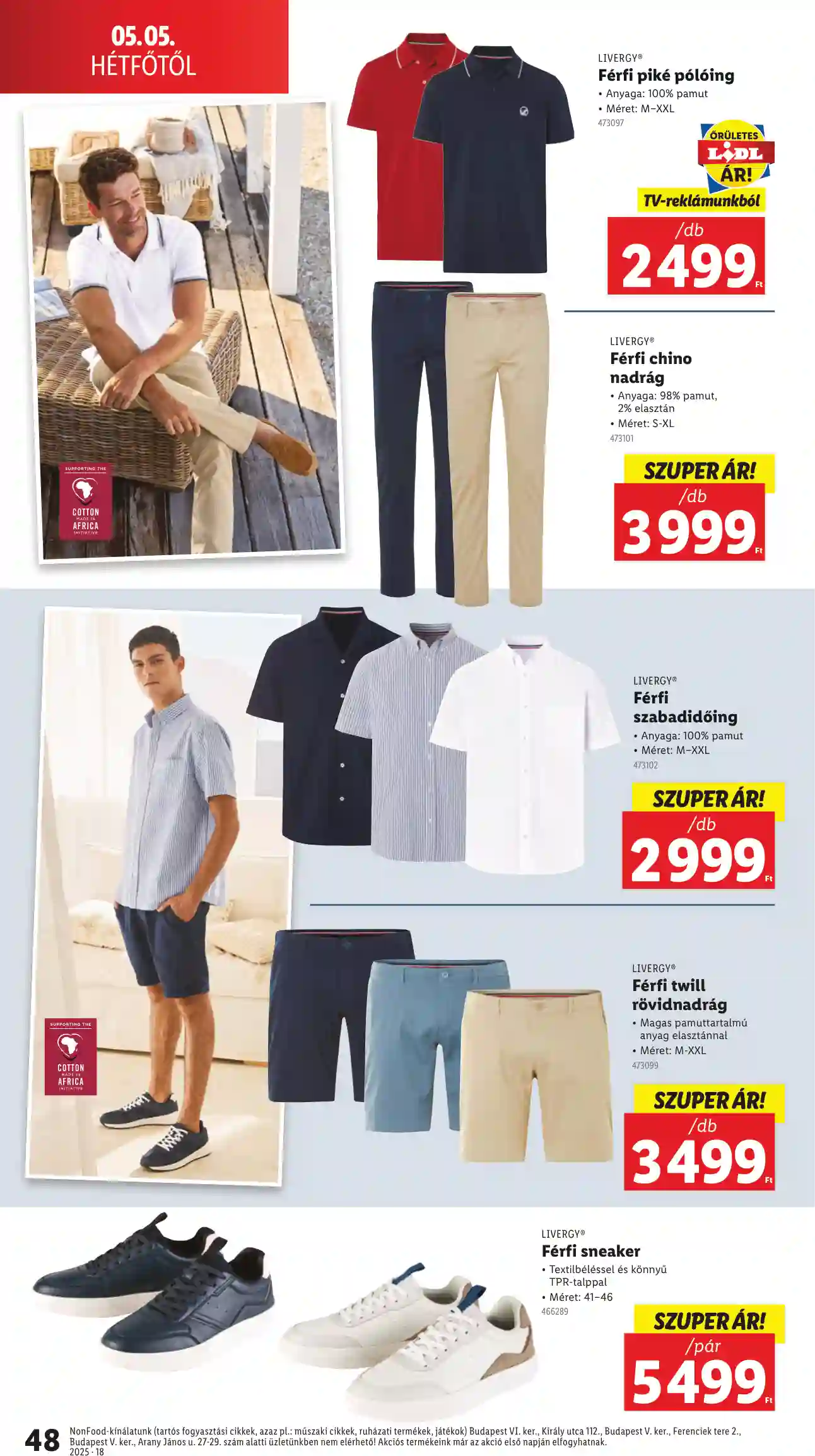 LIDL AKCIÓS ÚJSÁG 18. HÉT (ÉRVÉNYES 04.30-TÓL) (43 oldal)