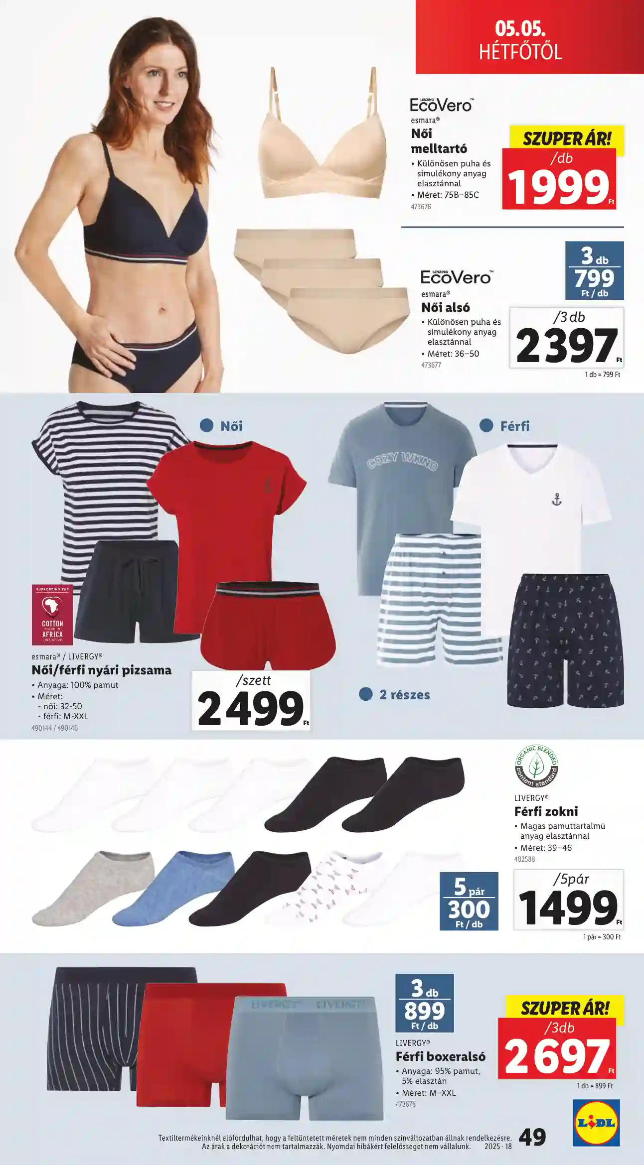 LIDL AKCIÓS ÚJSÁG 18. HÉT (ÉRVÉNYES 04.30-TÓL) (44 oldal)