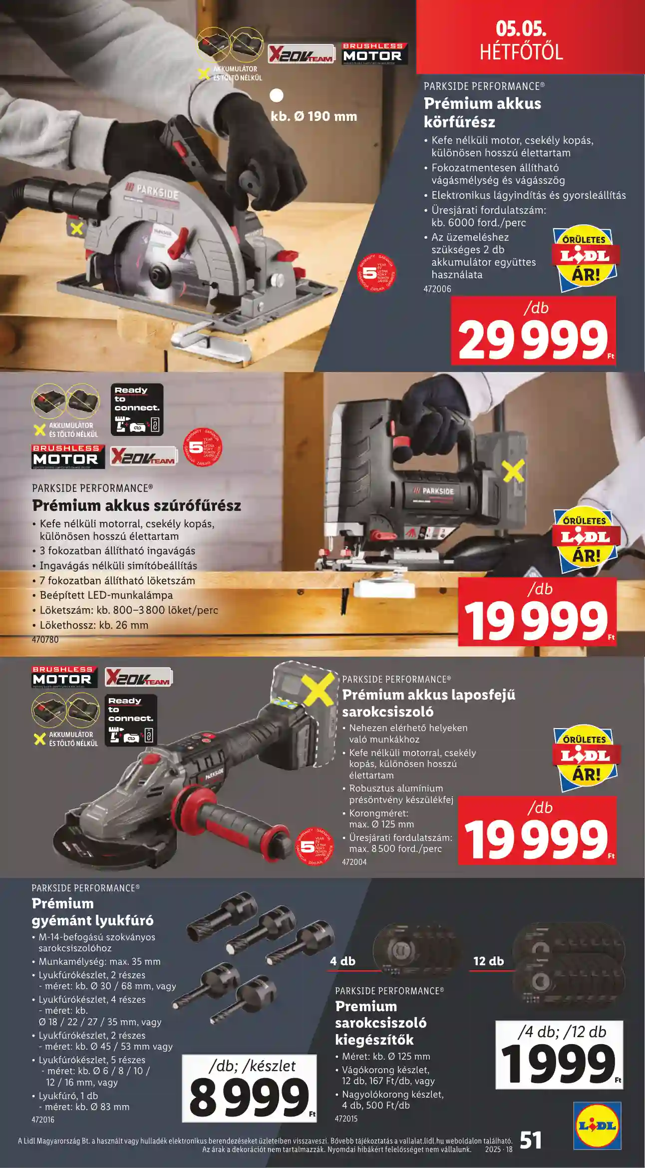 LIDL AKCIÓS ÚJSÁG 18. HÉT (ÉRVÉNYES 04.30-TÓL) (47 oldal)