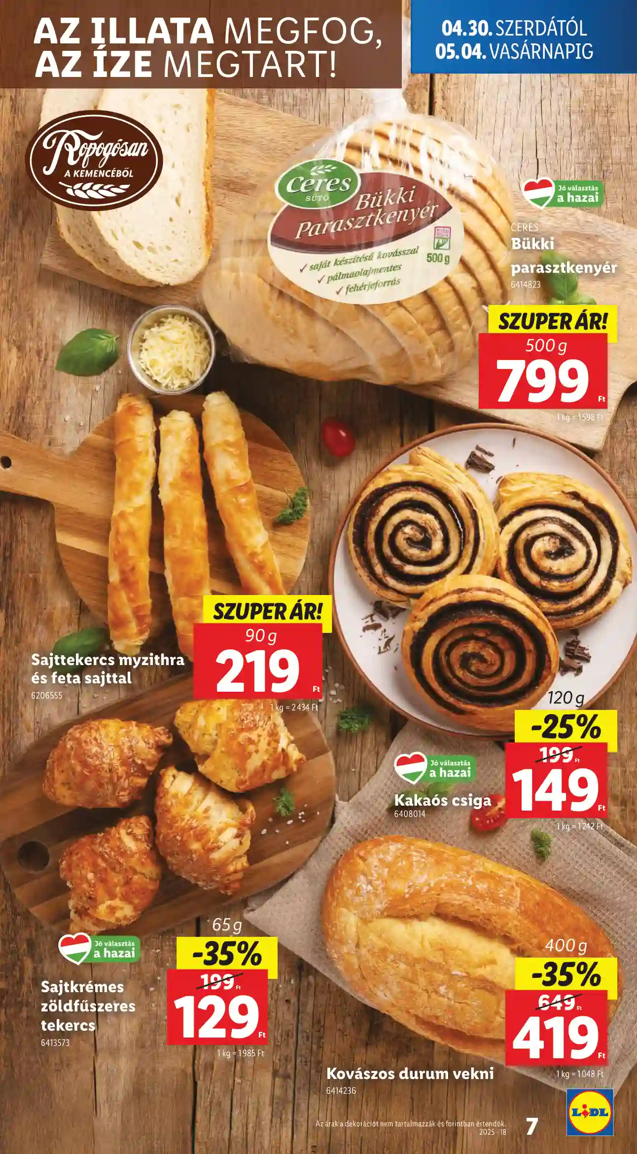 LIDL AKCIÓS ÚJSÁG 18. HÉT (ÉRVÉNYES 04.30-TÓL) (57 oldal)