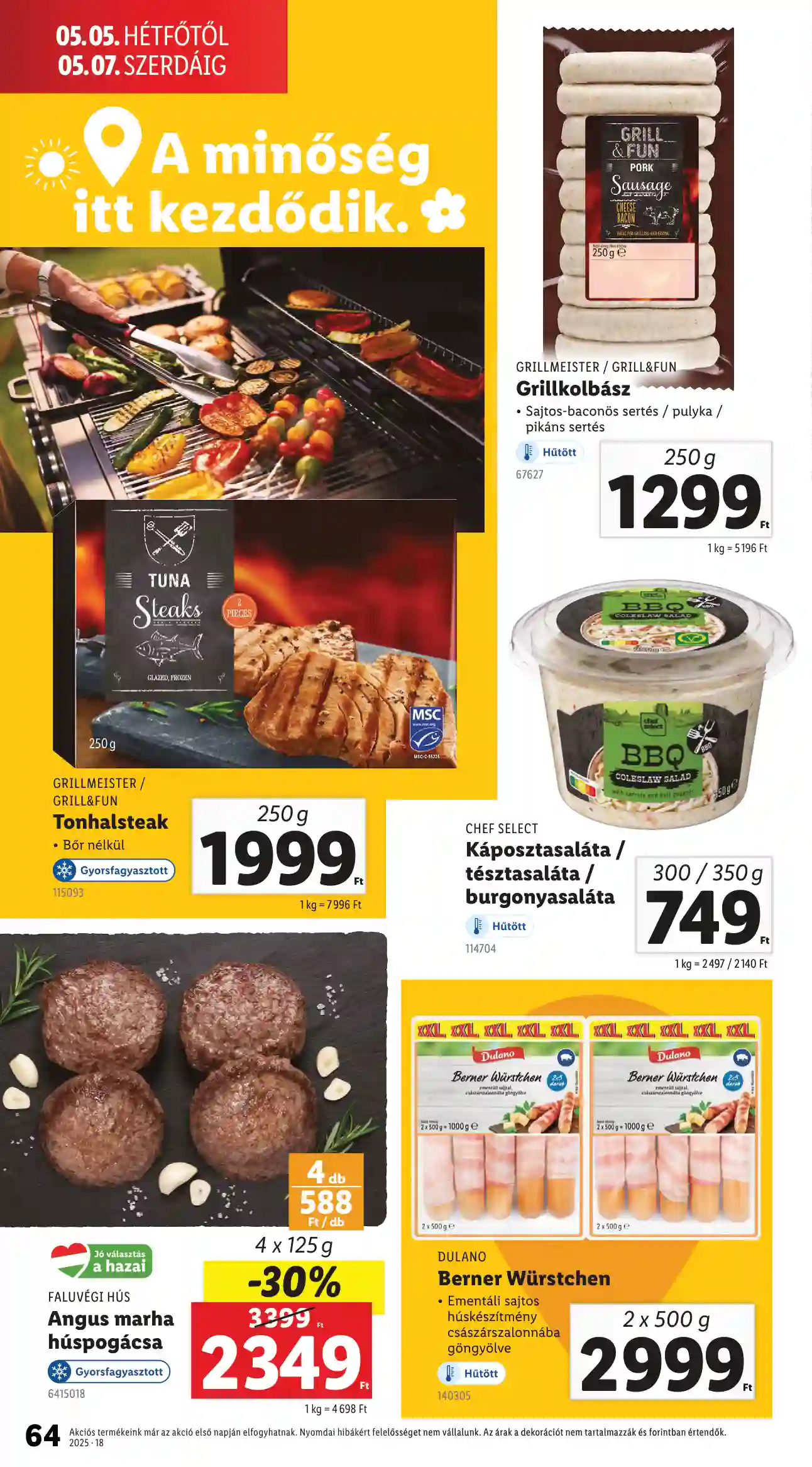 LIDL AKCIÓS ÚJSÁG 18. HÉT (ÉRVÉNYES 04.30-TÓL) (61 oldal)
