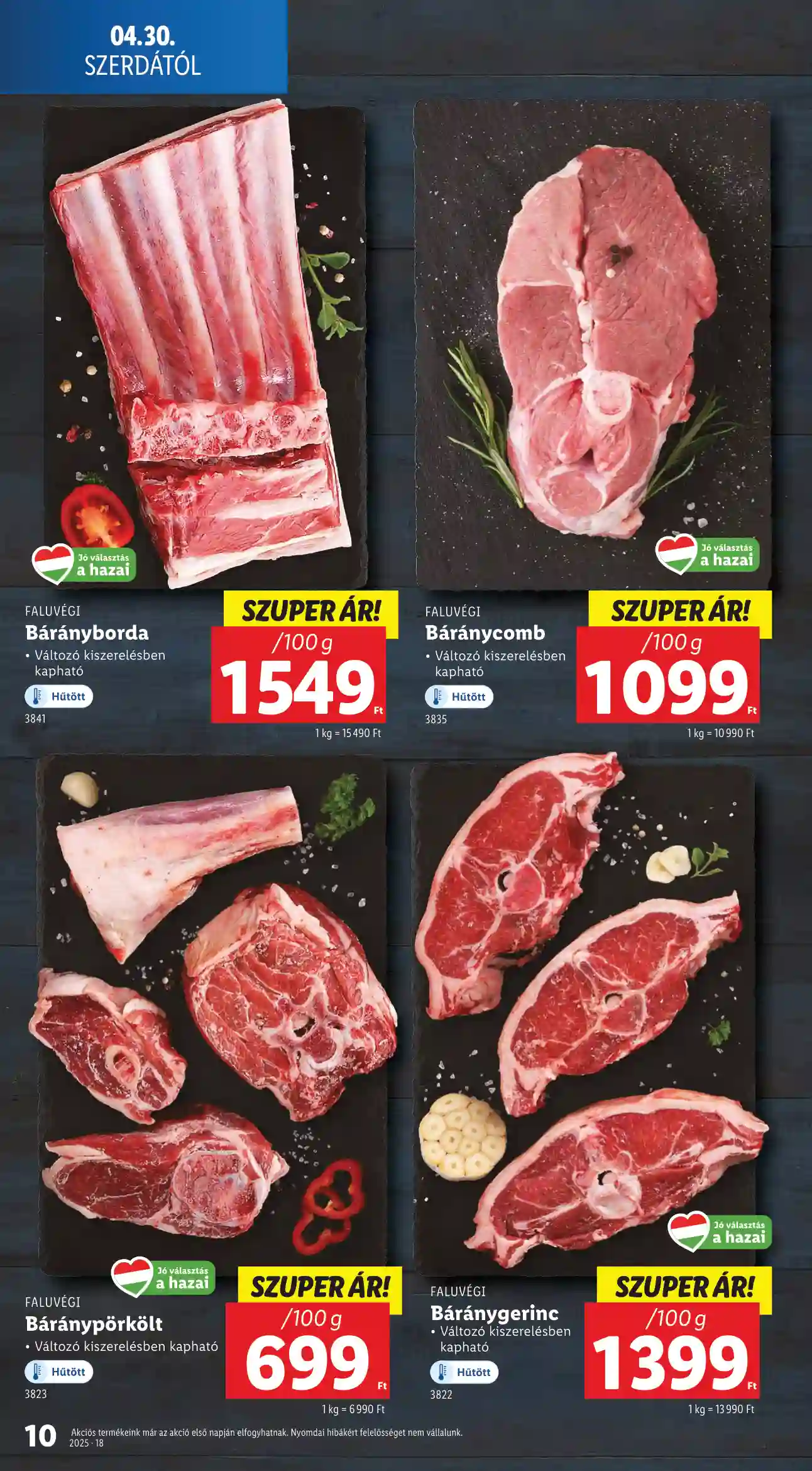 LIDL AKCIÓS ÚJSÁG 18. HÉT (ÉRVÉNYES 04.30-TÓL) (74 oldal)