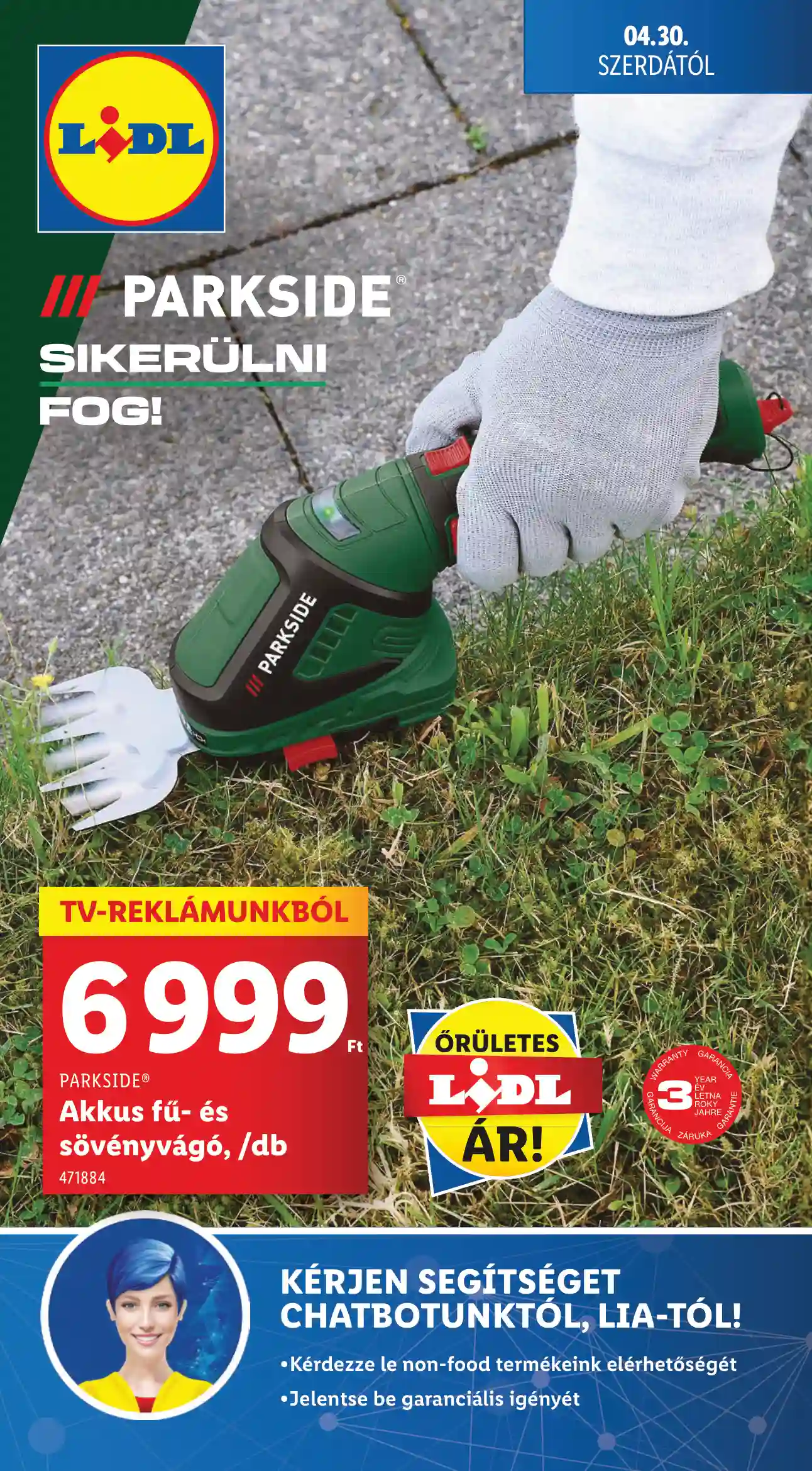 LIDL Érvényes 04.30-tól 18.hét