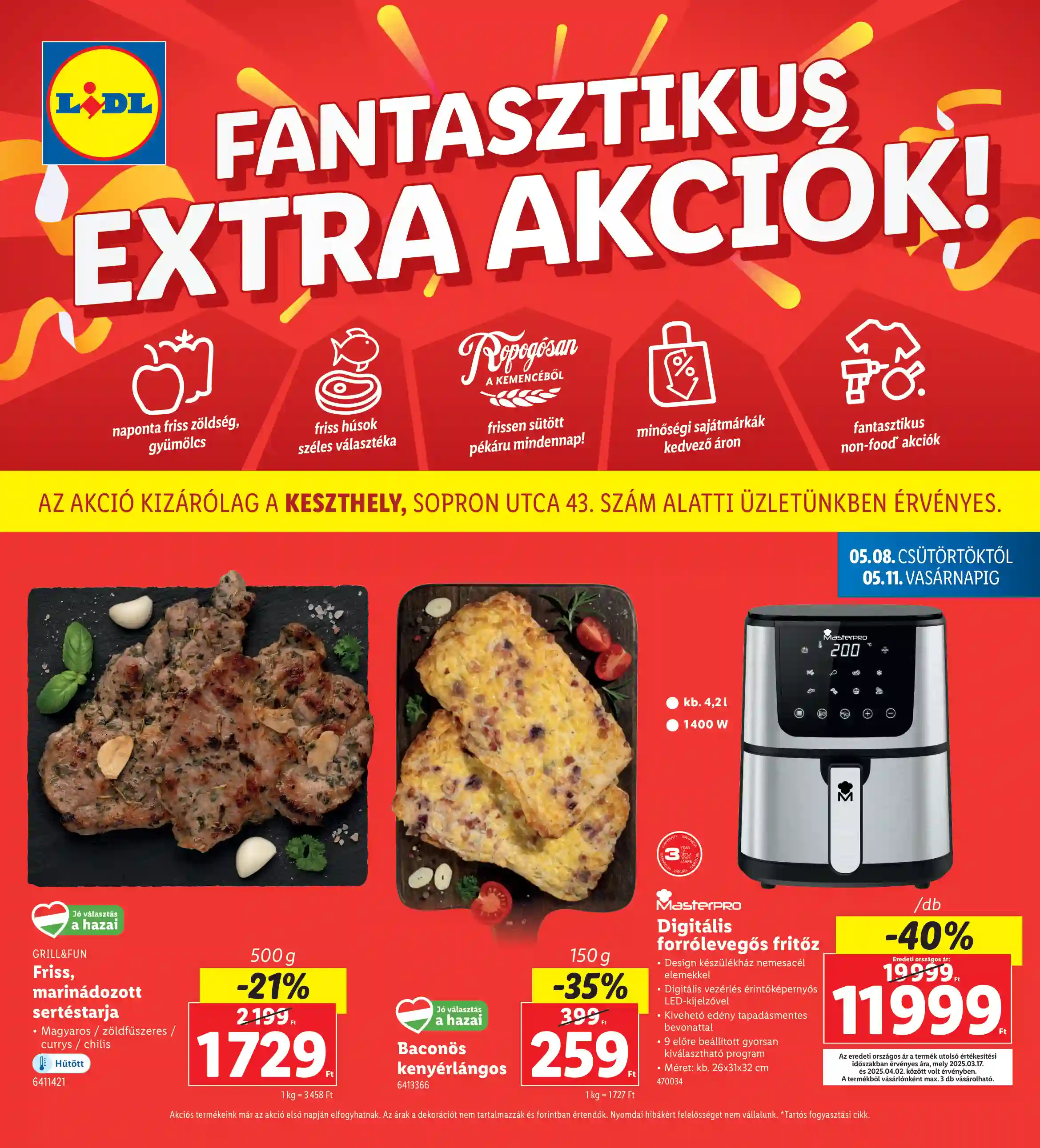 LIDL Regionális akciók 19.hét