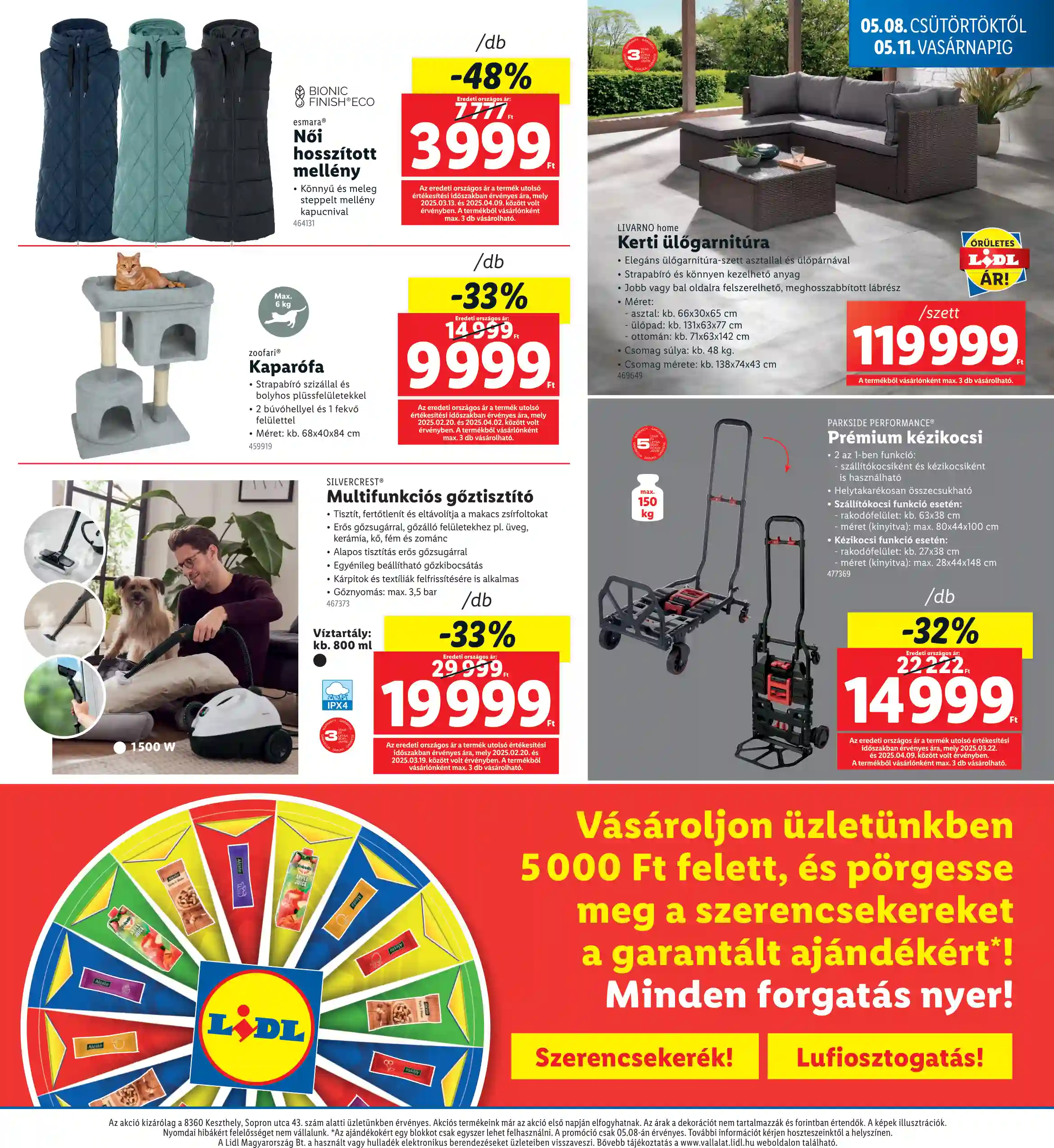 Lidl akciós újság 19. hét (Regionális akciók) (4 oldal)