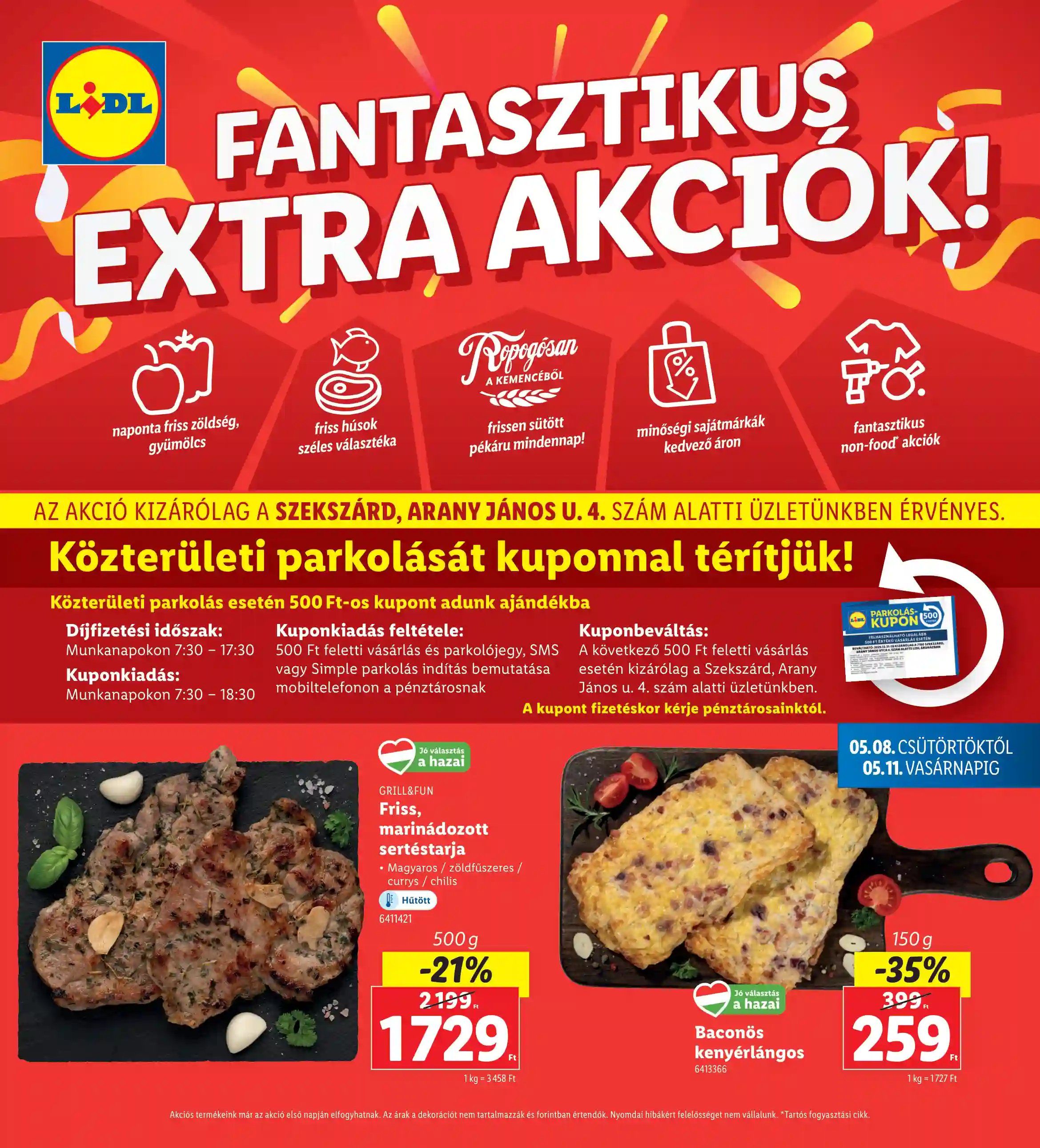 LIDL Regionális akciók – Szekszárd 19.hét