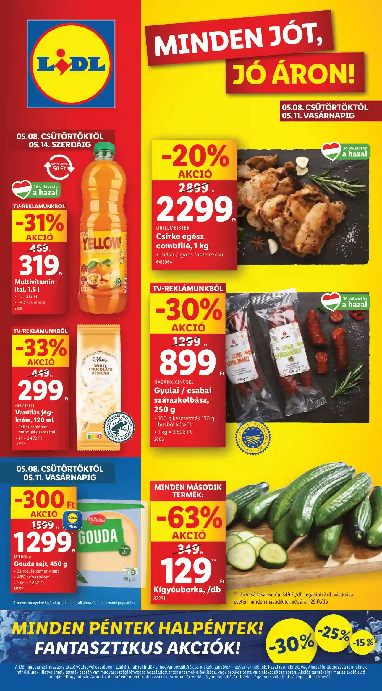 Lidl akciós újság 19. hét (Érvényes 05.08-tól) (1 oldal)