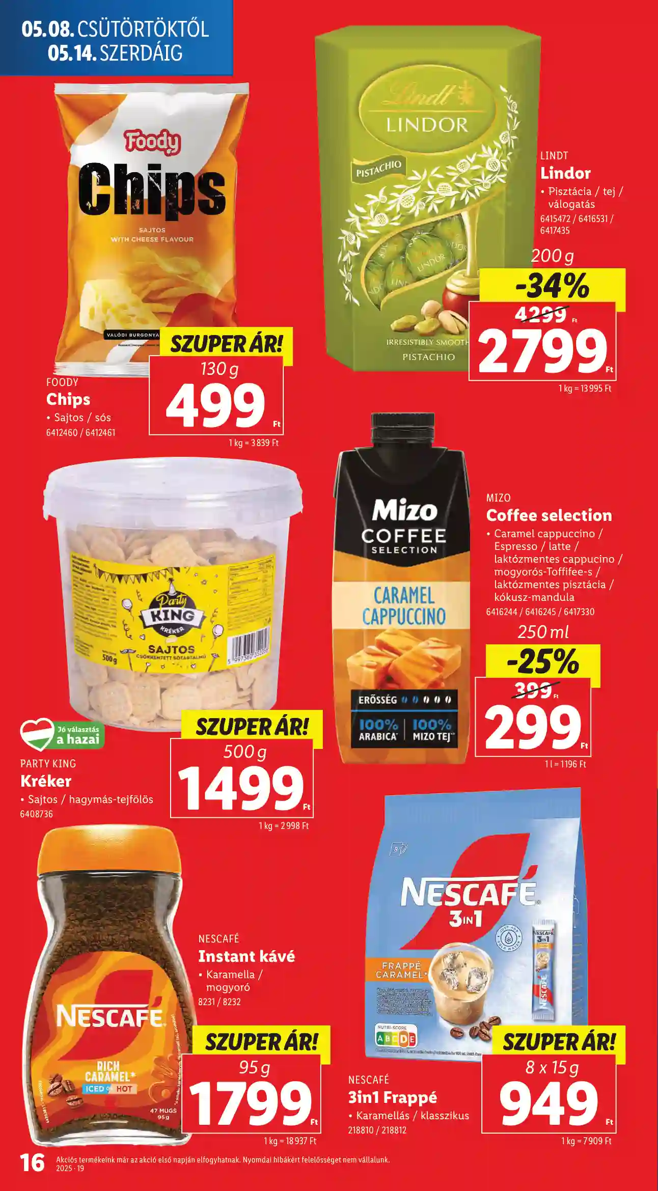 Lidl akciós újság 19. hét (Érvényes 05.08-tól) (6 oldal)