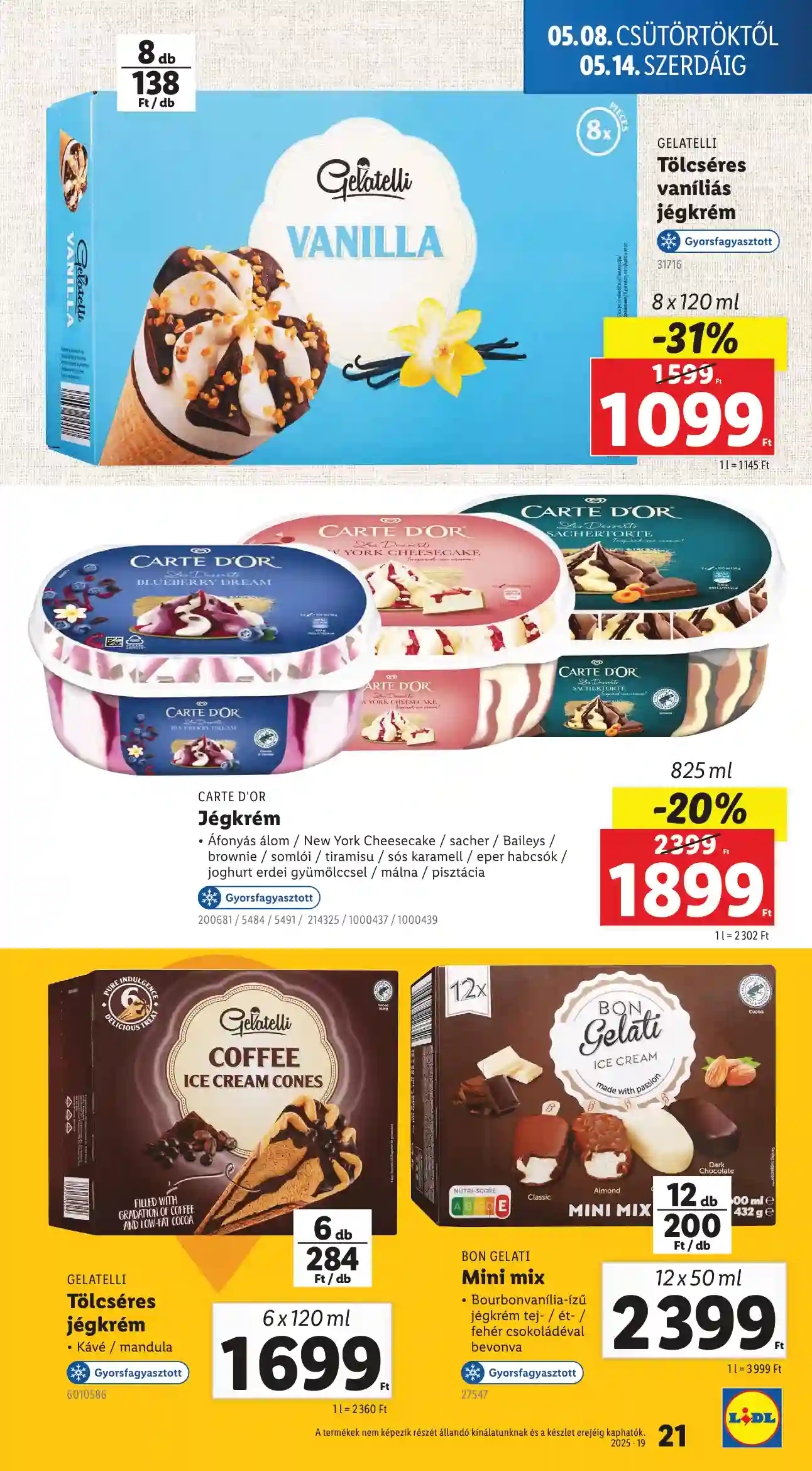 Lidl akciós újság 19. hét (Érvényes 05.08-tól) (14 oldal)
