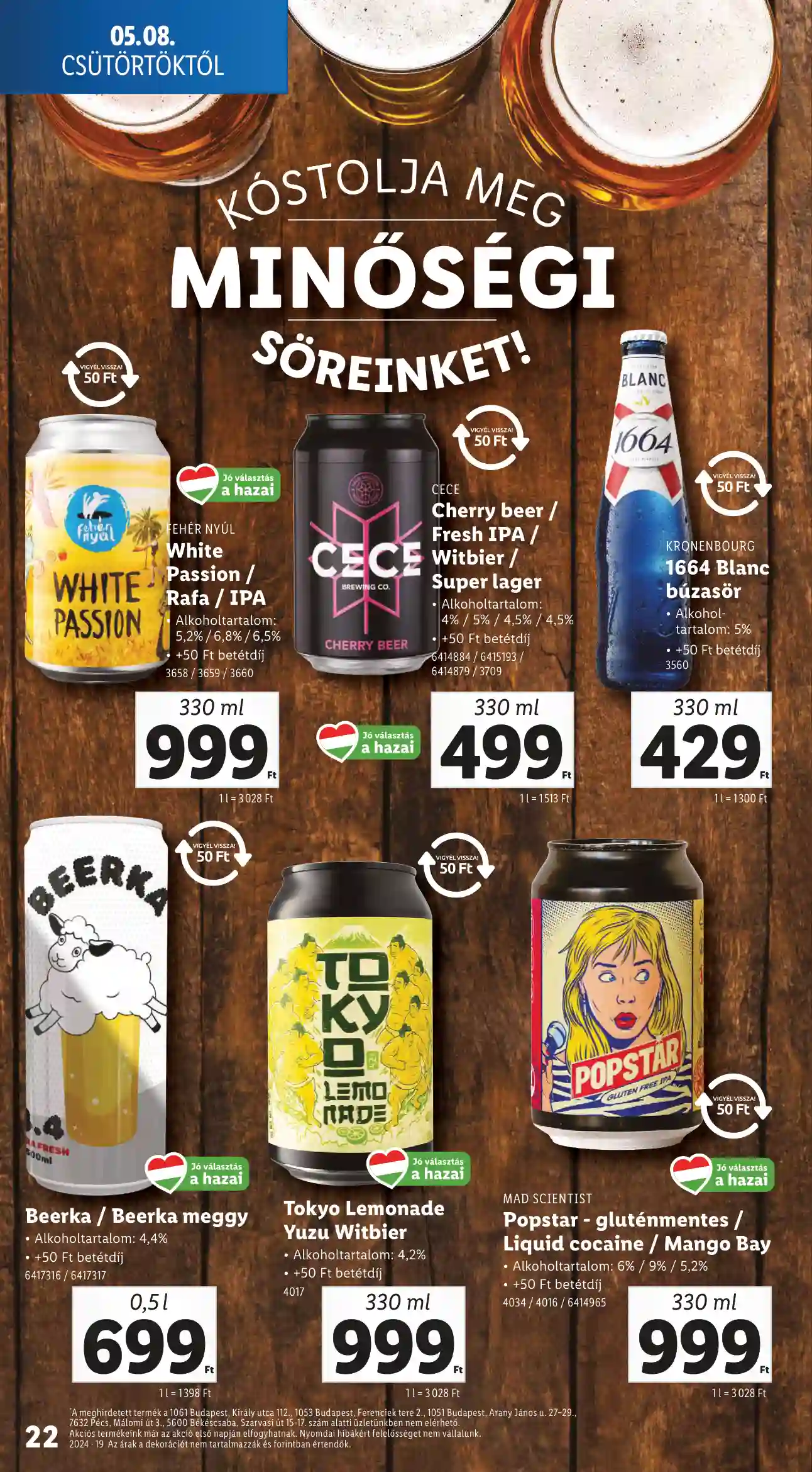 Lidl akciós újság 19. hét (Érvényes 05.08-tól) (15 oldal)