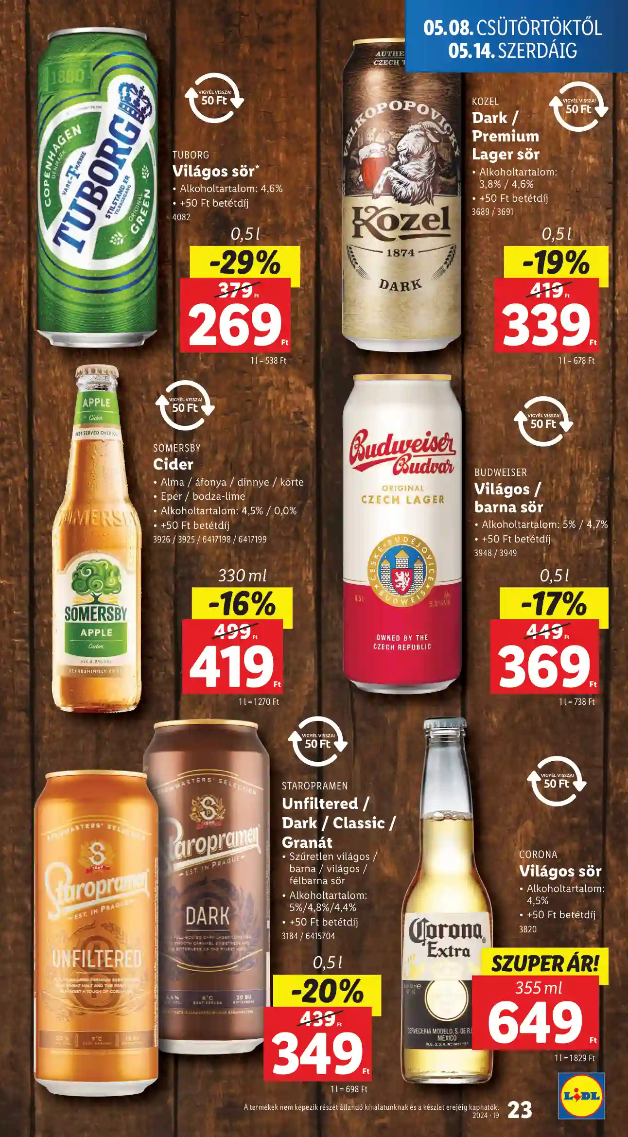Lidl akciós újság 19. hét (Érvényes 05.08-tól) (16 oldal)