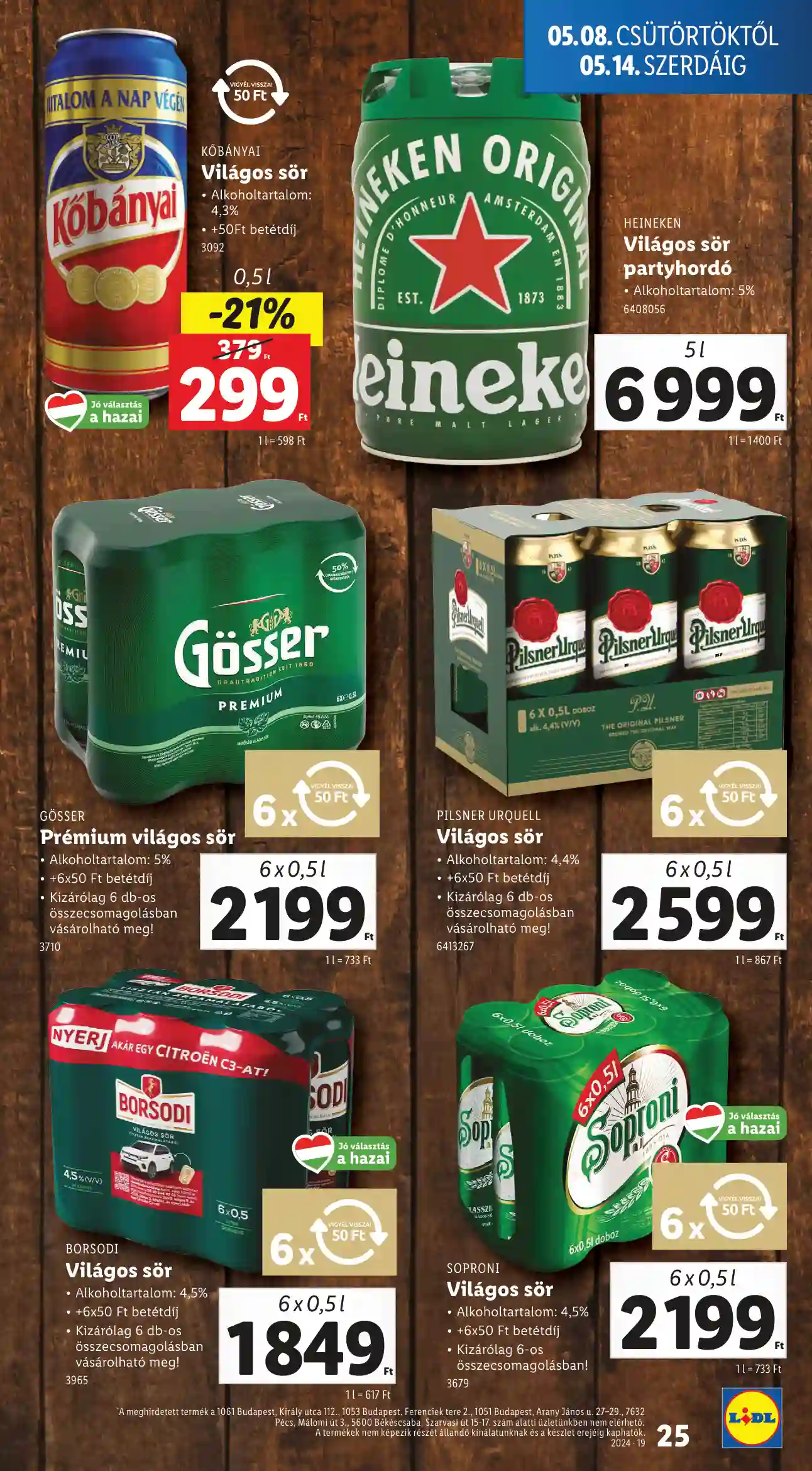 Lidl akciós újság 19. hét (Érvényes 05.08-tól) (18 oldal)