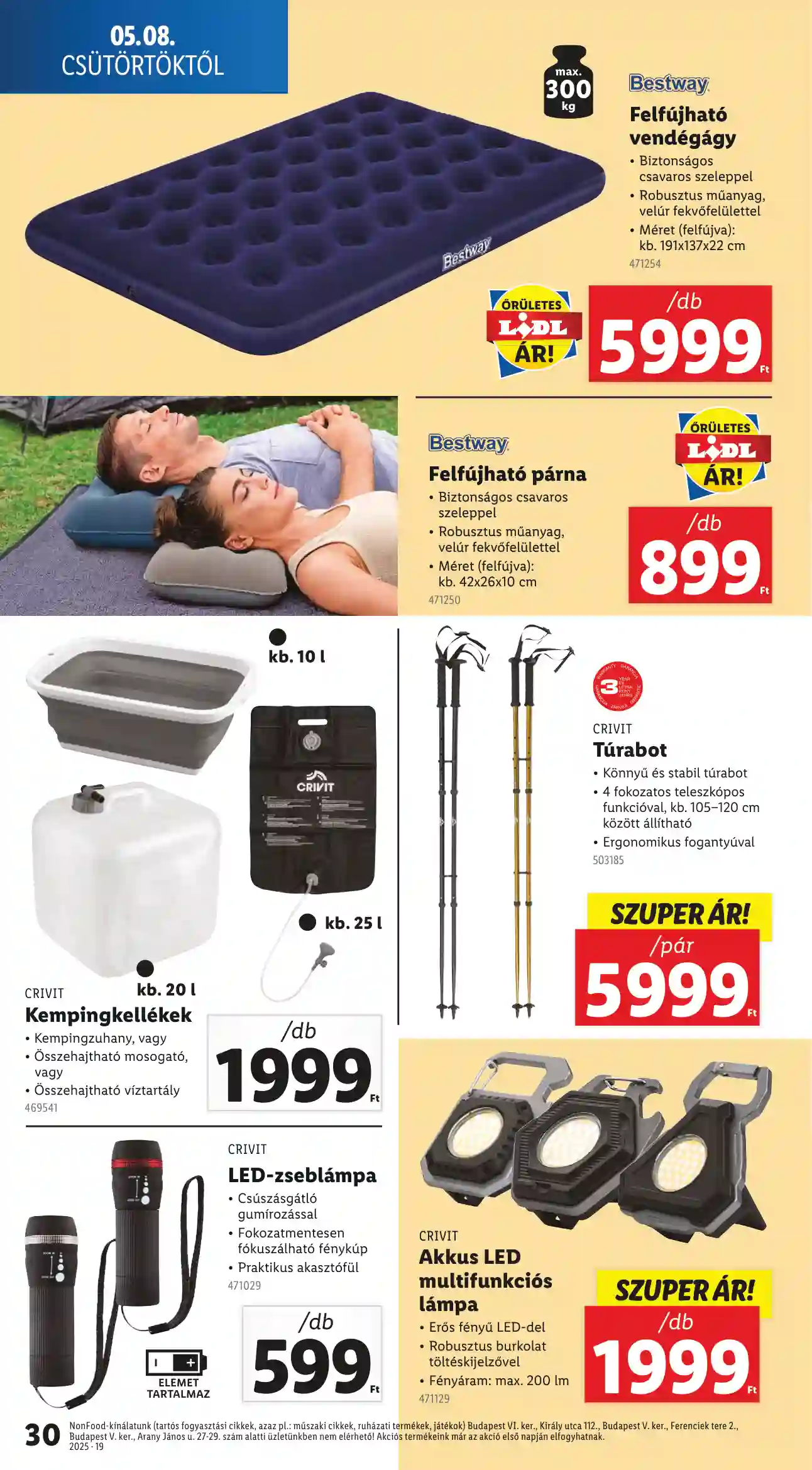 Lidl akciós újság 19. hét (Érvényes 05.08-tól) (23 oldal)