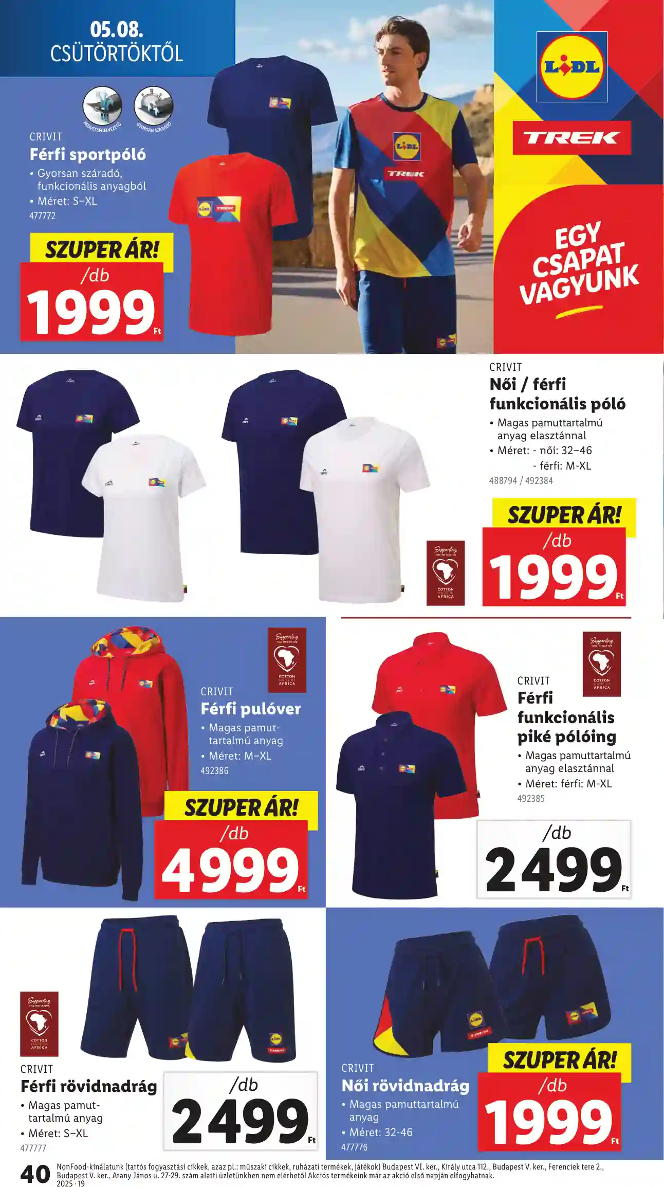 Lidl akciós újság 19. hét (Érvényes 05.08-tól) (34 oldal)