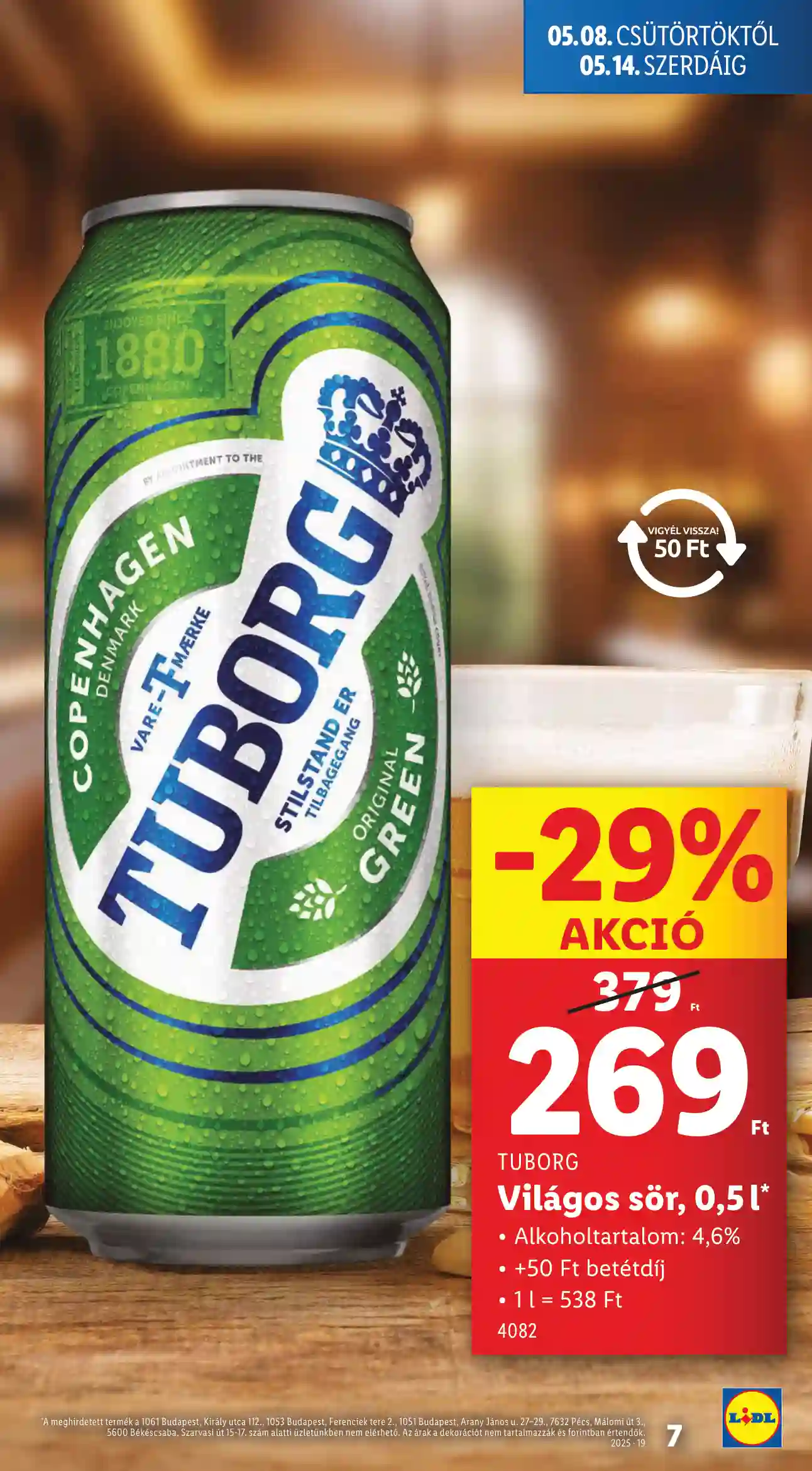 Lidl akciós újság 19. hét (Érvényes 05.08-tól) (35 oldal)