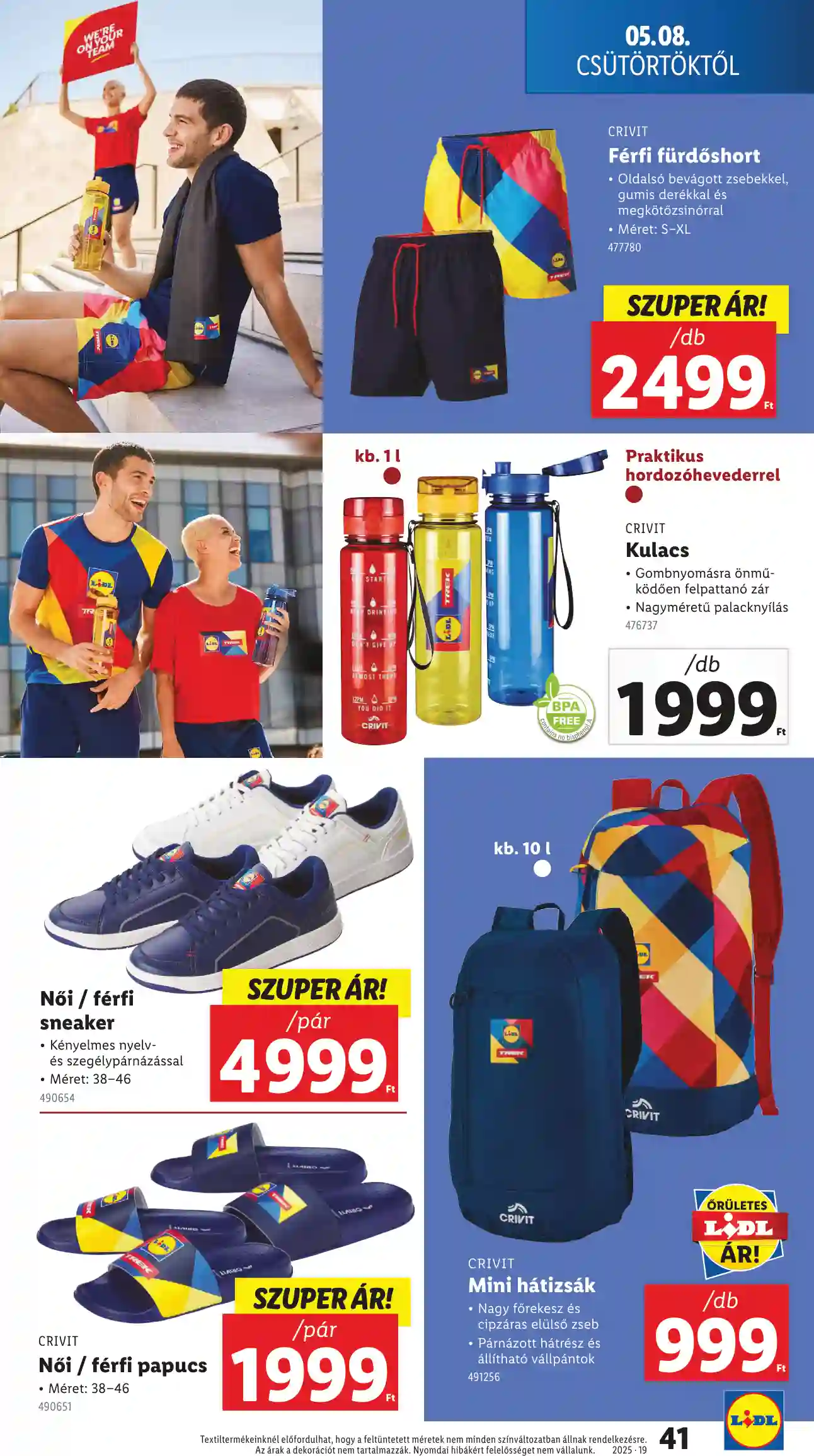 Lidl akciós újság 19. hét (Érvényes 05.08-tól) (36 oldal)
