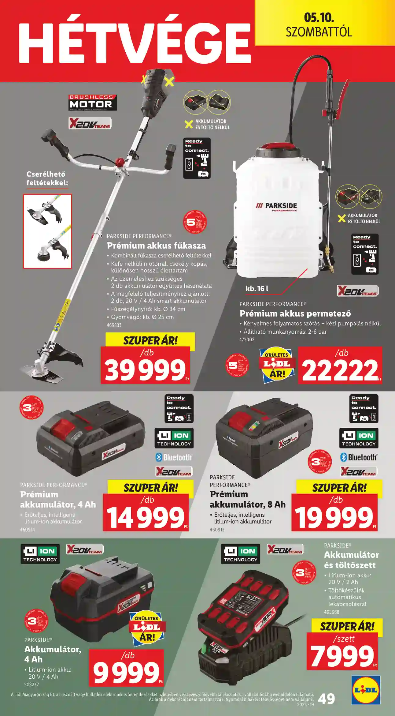 Lidl akciós újság 19. hét (Érvényes 05.08-tól) (44 oldal)