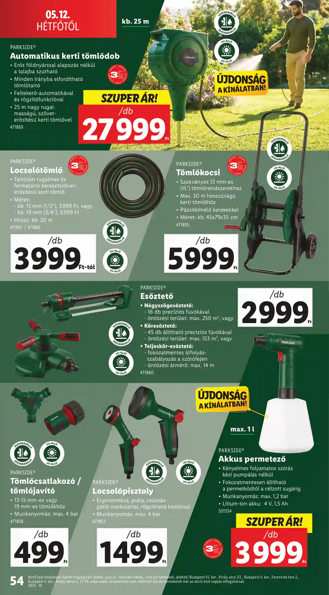 Lidl akciós újság 19. hét (Érvényes 05.08-tól) (50 oldal)