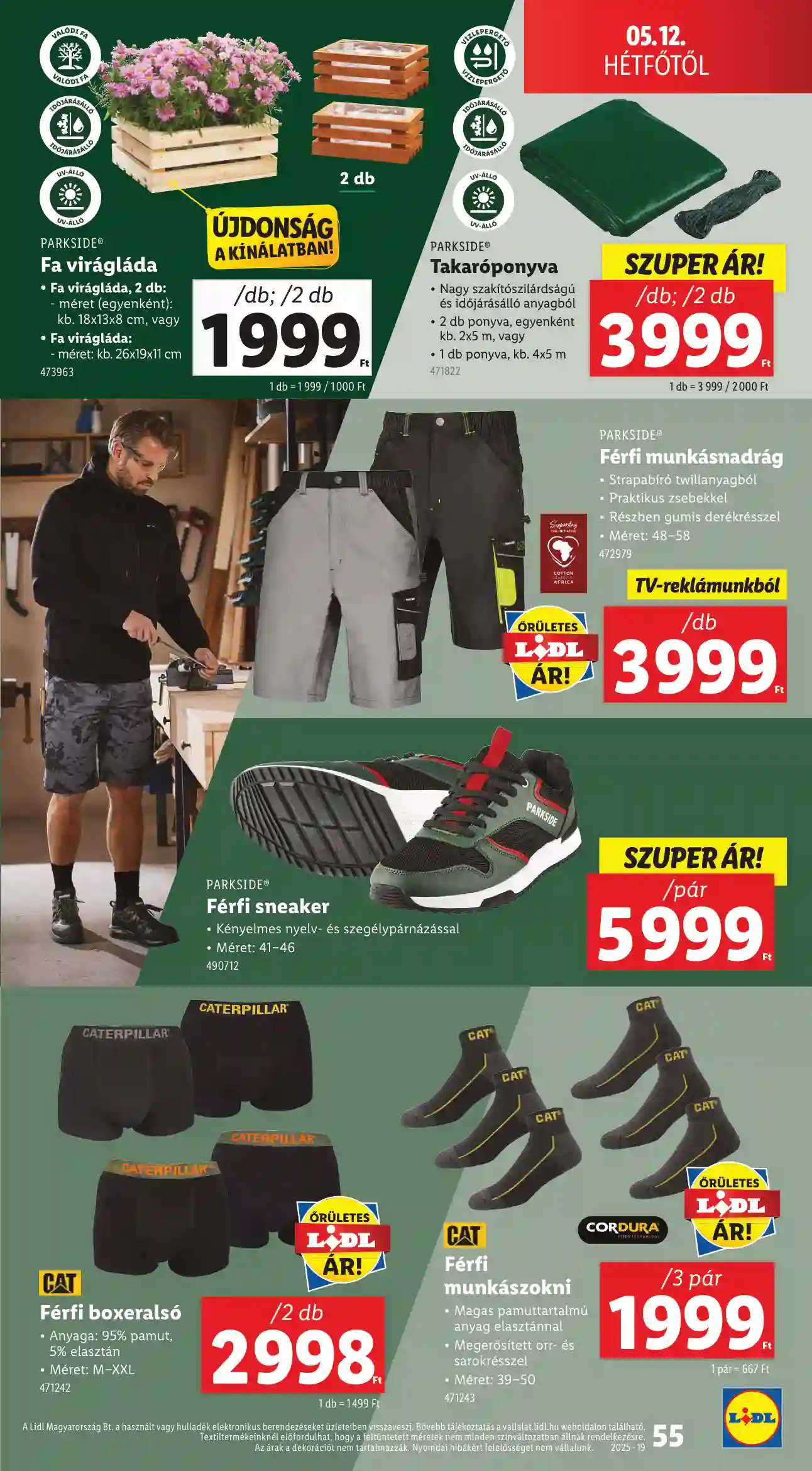 Lidl akciós újság 19. hét (Érvényes 05.08-tól) (51 oldal)