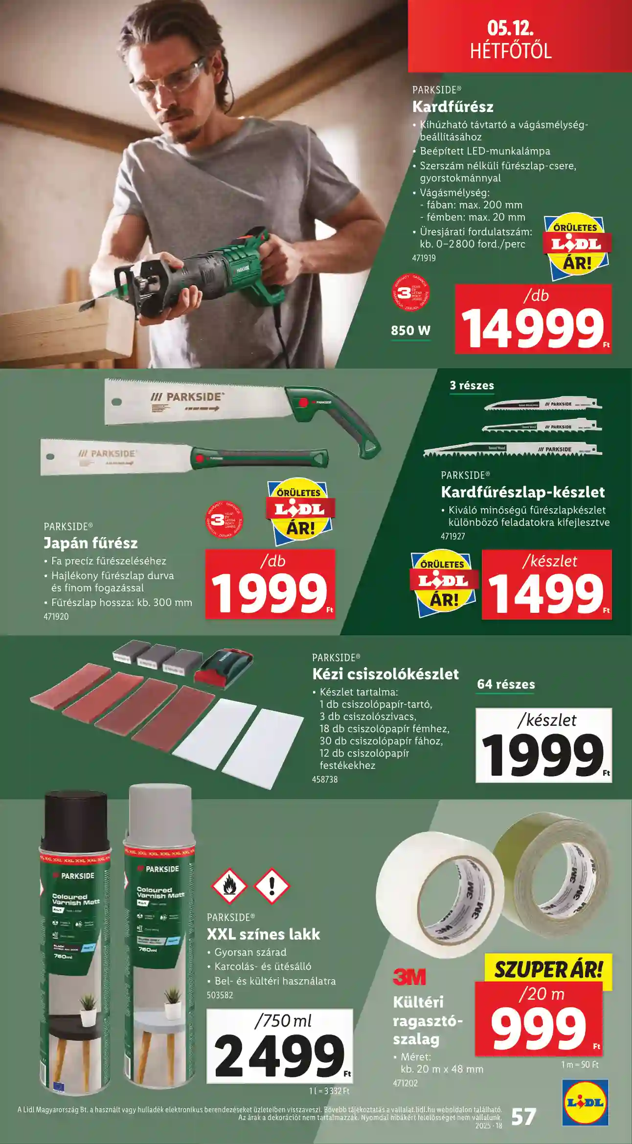 Lidl akciós újság 19. hét (Érvényes 05.08-tól) (53 oldal)