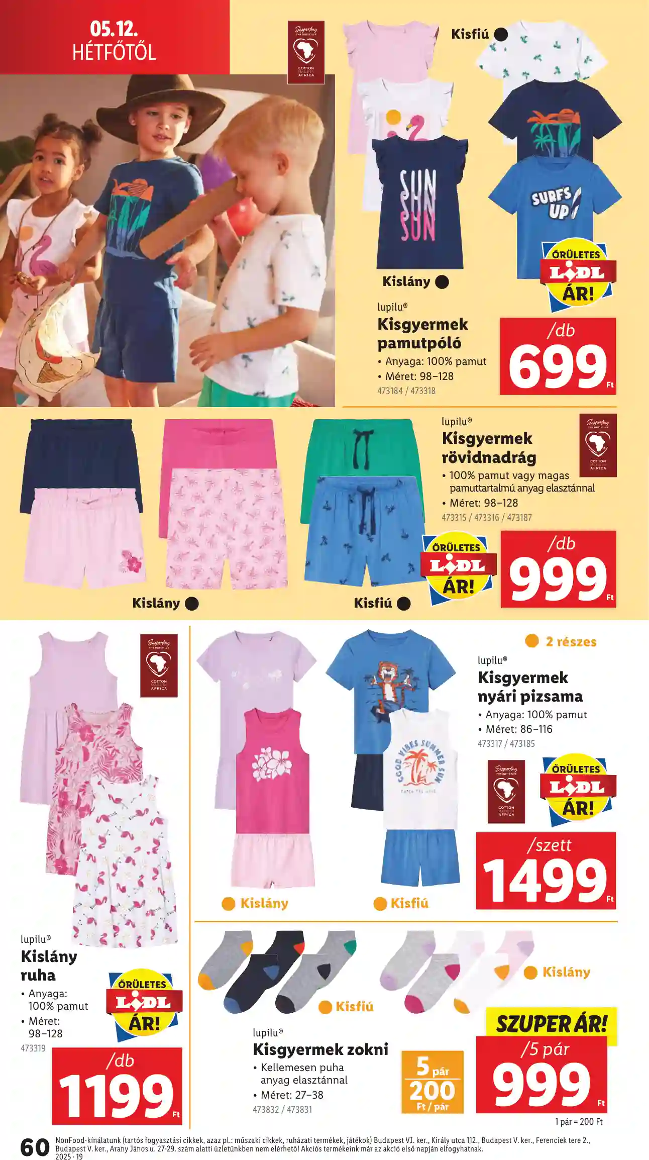 Lidl akciós újság 19. hét (Érvényes 05.08-tól) (56 oldal)