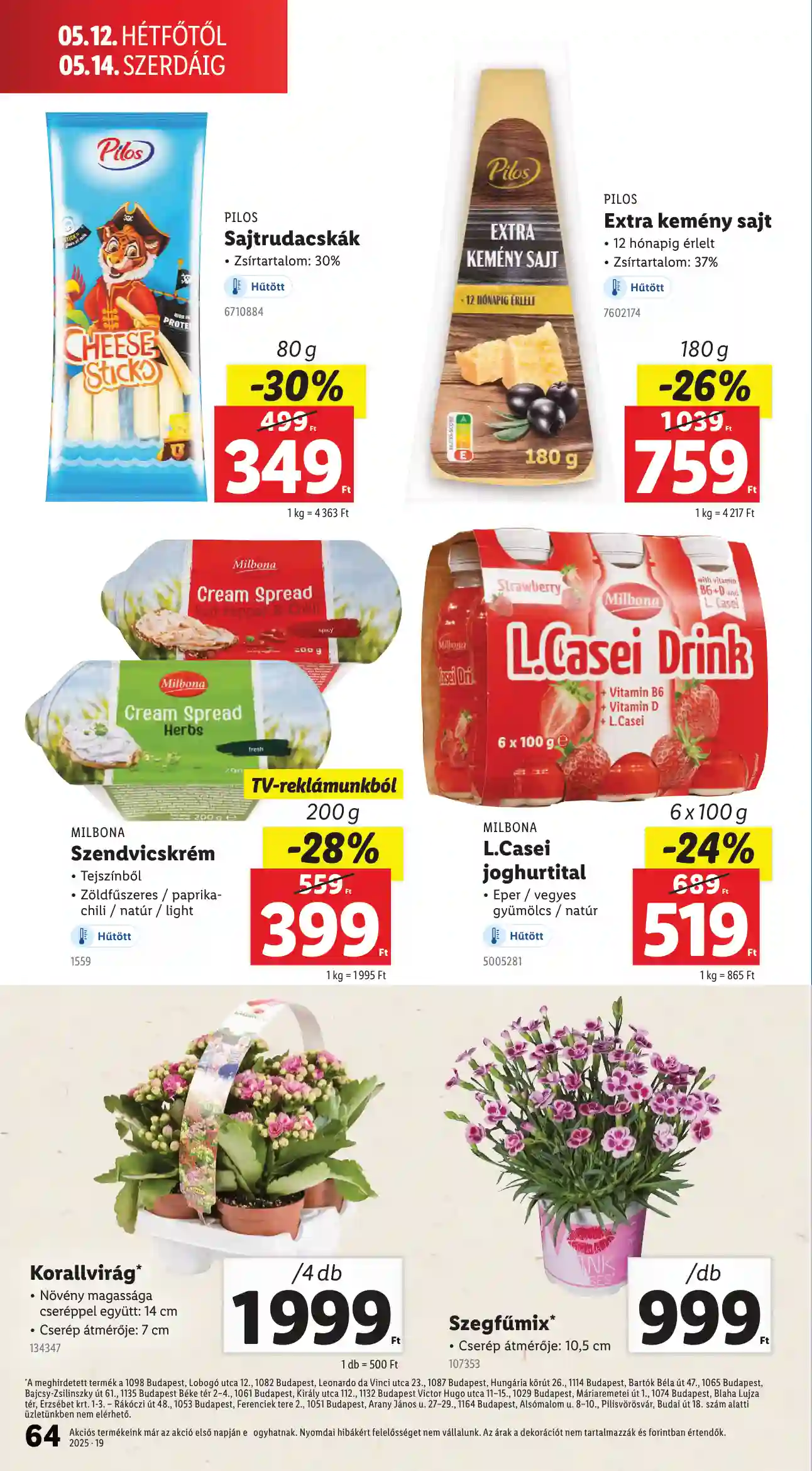Lidl akciós újság 19. hét (Érvényes 05.08-tól) (61 oldal)