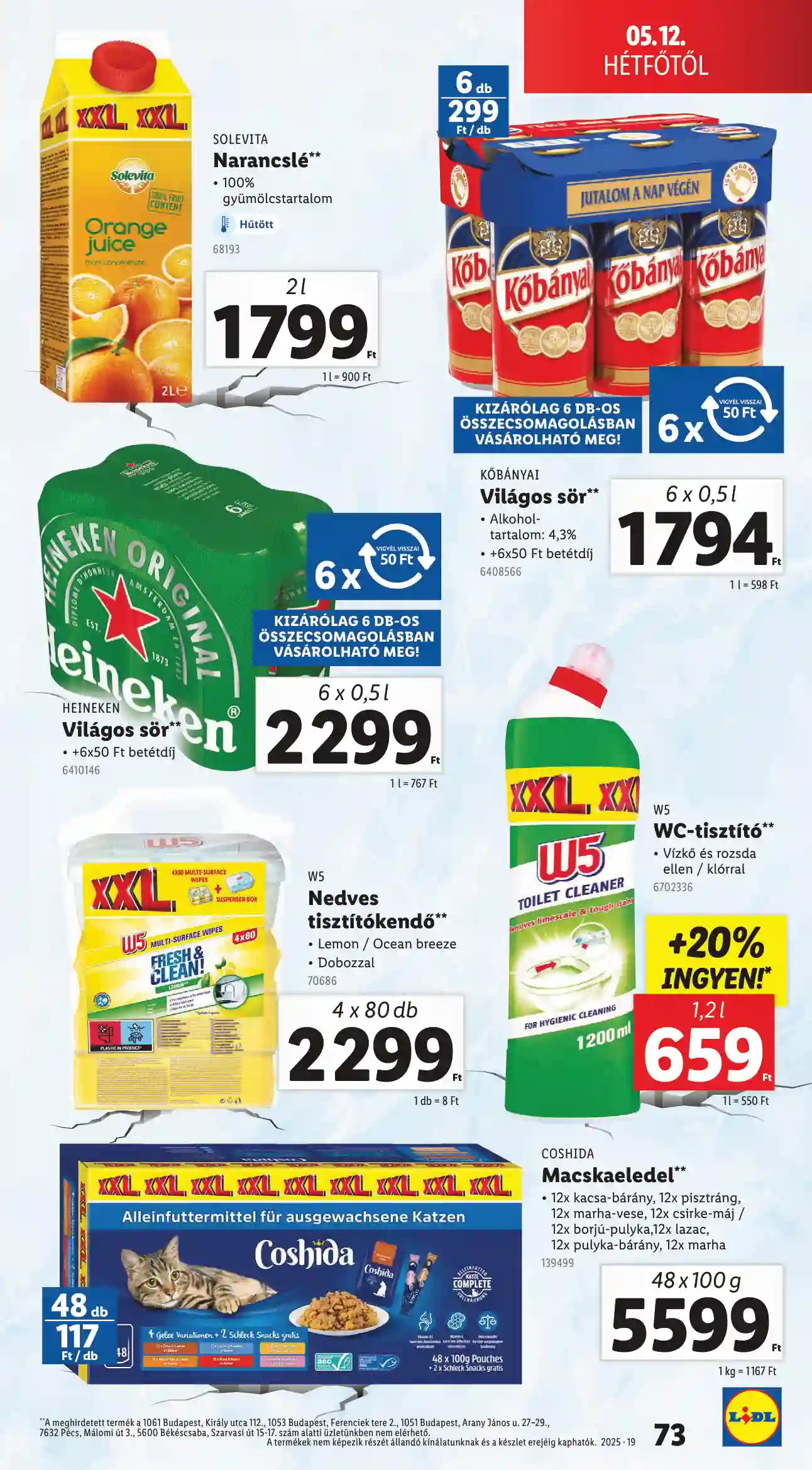 Lidl akciós újság 19. hét (Érvényes 05.08-tól) (71 oldal)